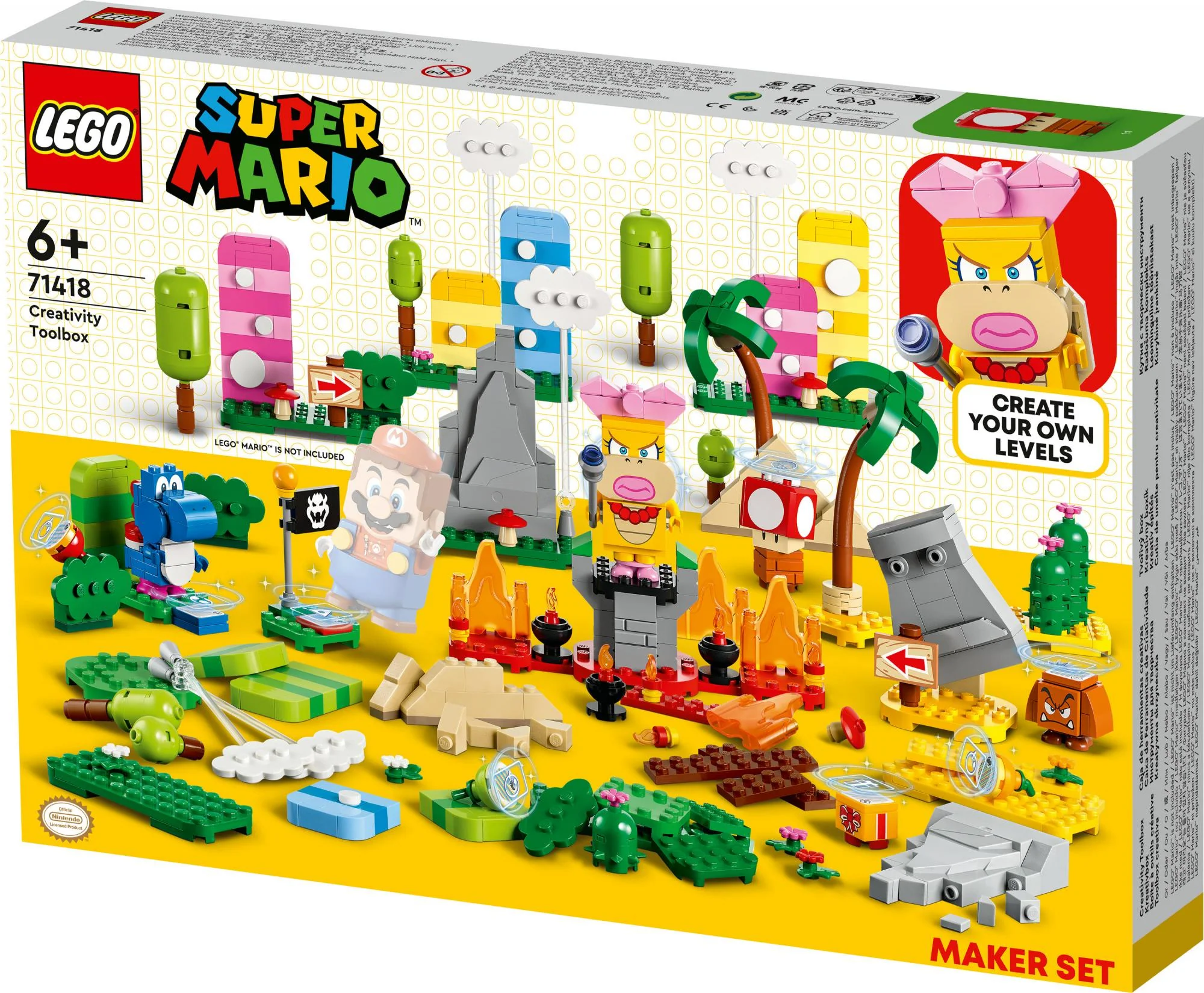 LEGO Super Mario 71418 Creativity Toolbox Maker Set