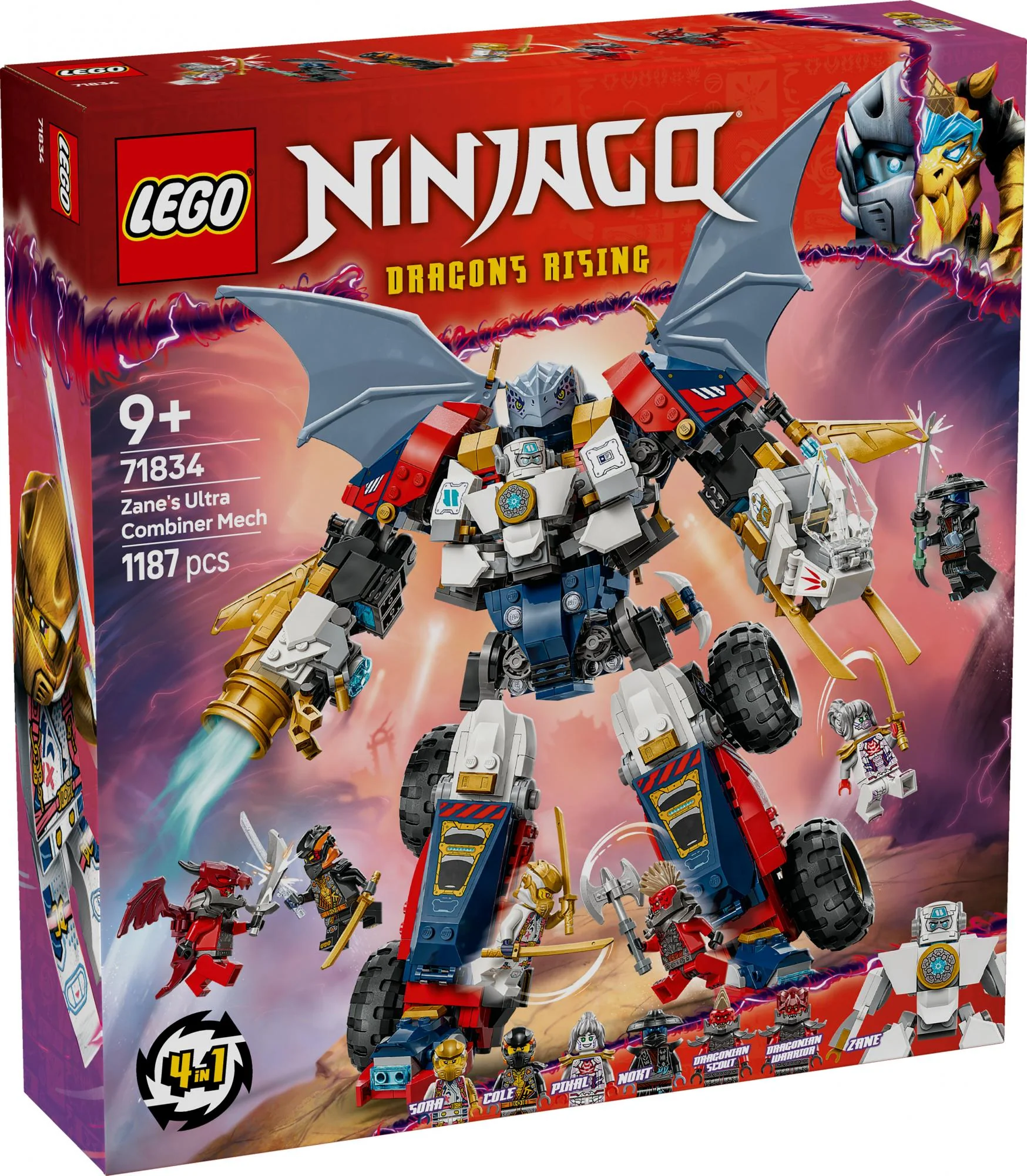 LEGO 71834 Ninjago Zane's Ultra Combo Mech