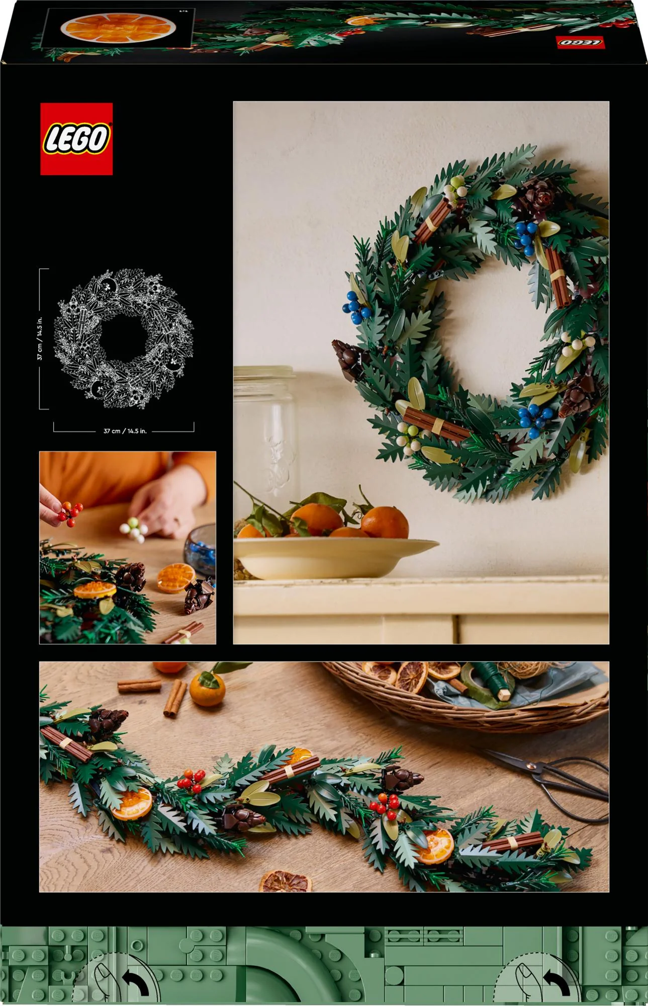 LEGO 10340 Icons Christmas Wreath