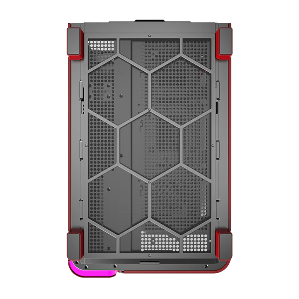 Montech King 95 Rød -  curved glas