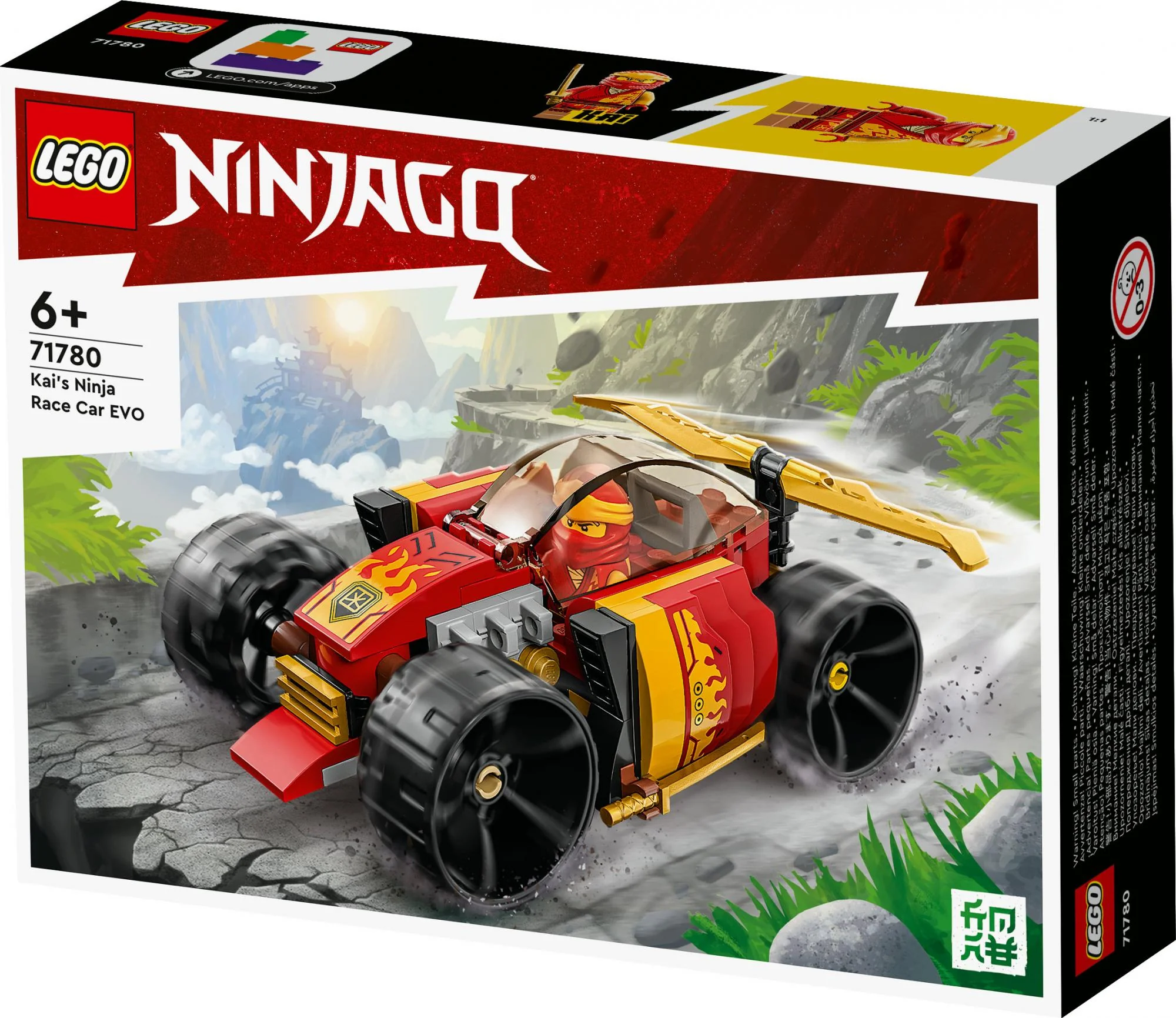 LEGO 71780 Ninjago Kais Ninja Racer EVO