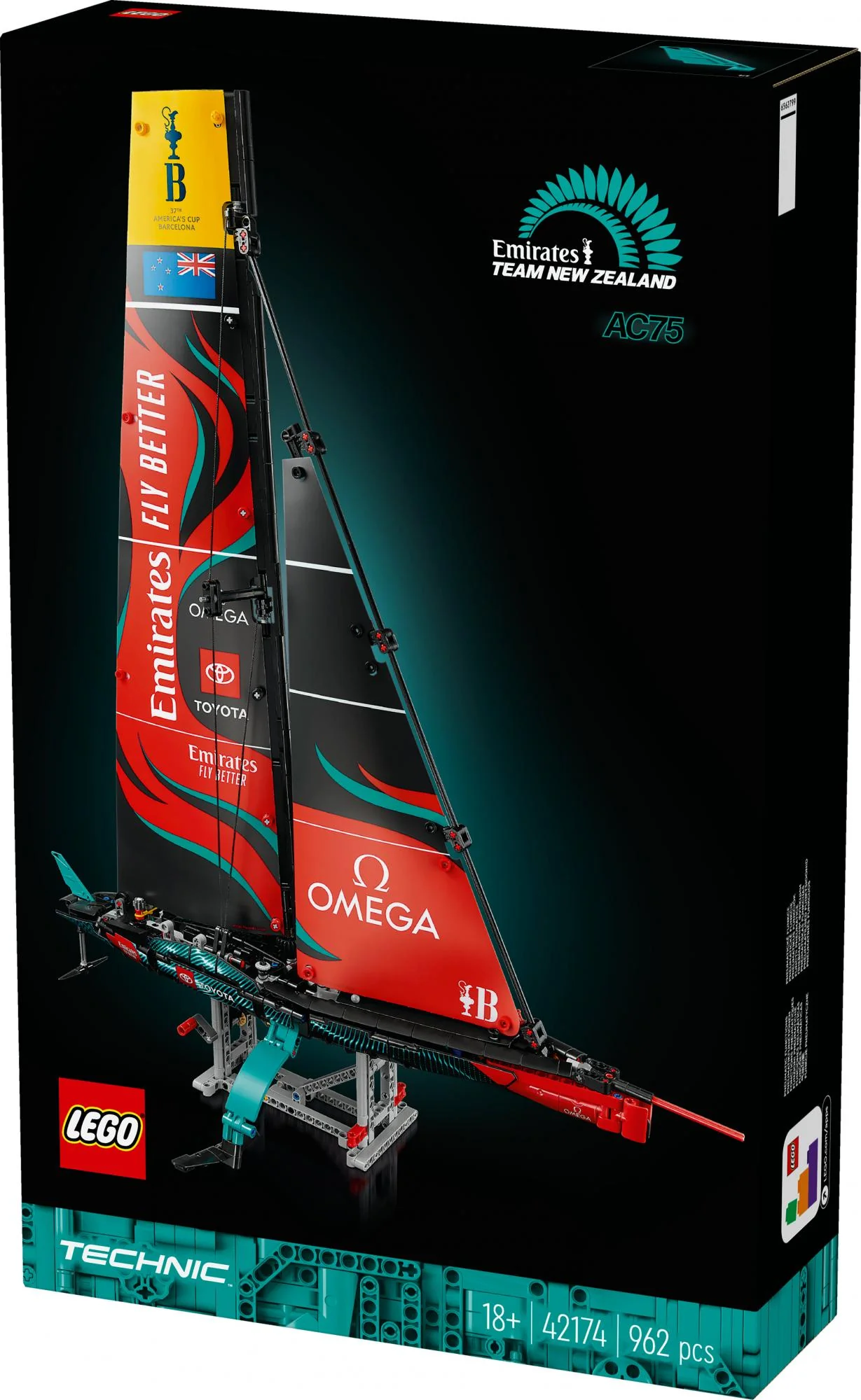 LEGO 42174 Technic Emirates Team New Zealand AC75 Racing Yacht