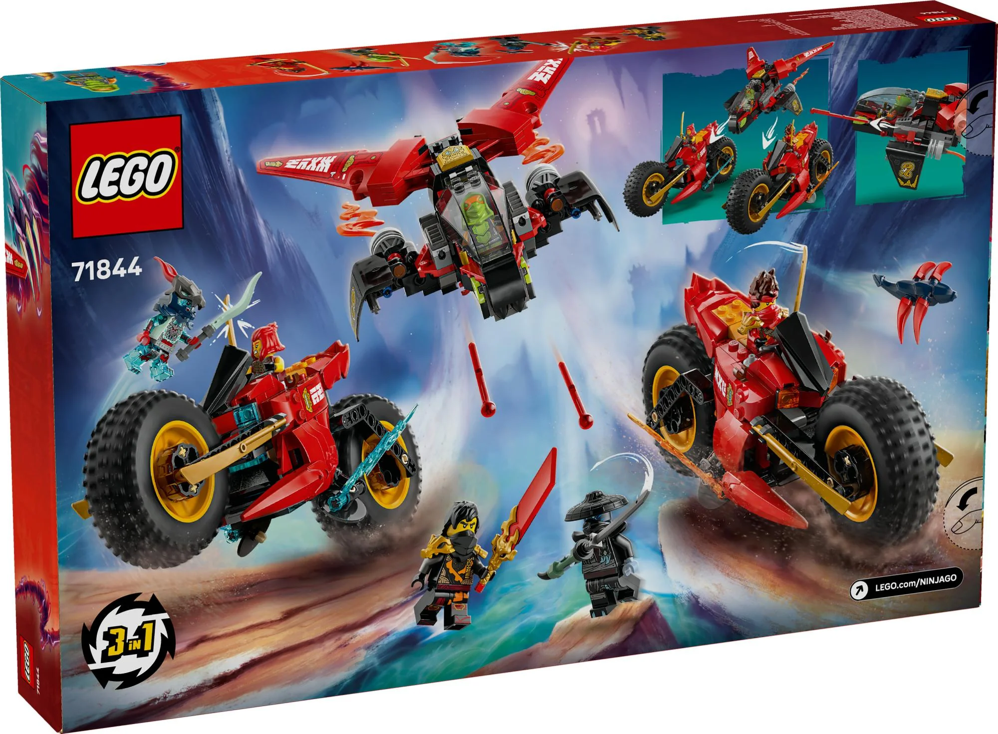 LEGO 71844 Ninjago Ninja Action Racer