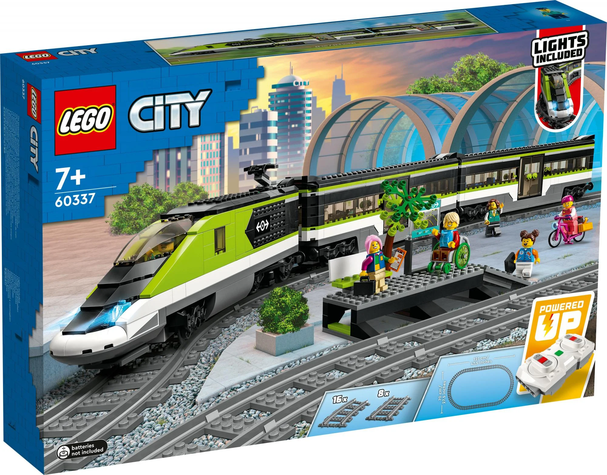 LEGO 60337 City Passenger Bullet Train