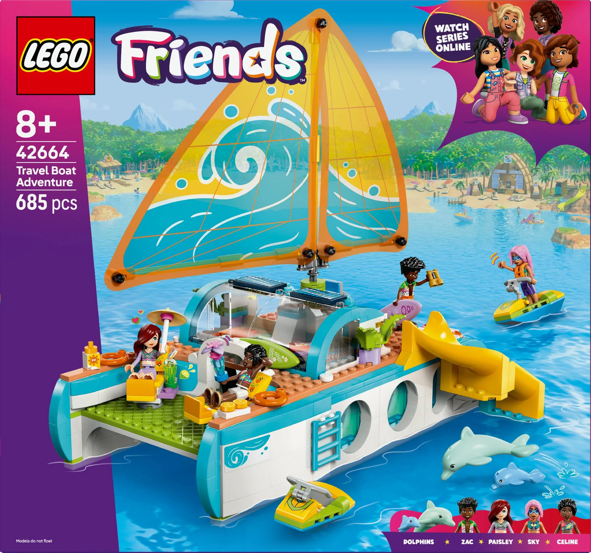 LEGO 42664 Friends Sailing Adventure