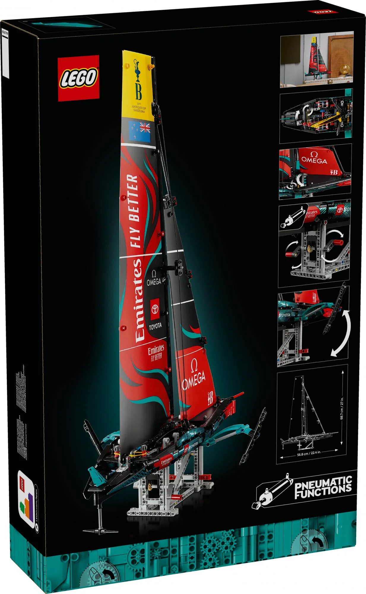 LEGO 42174 Technic Emirates Team New Zealand AC75 Racing Yacht