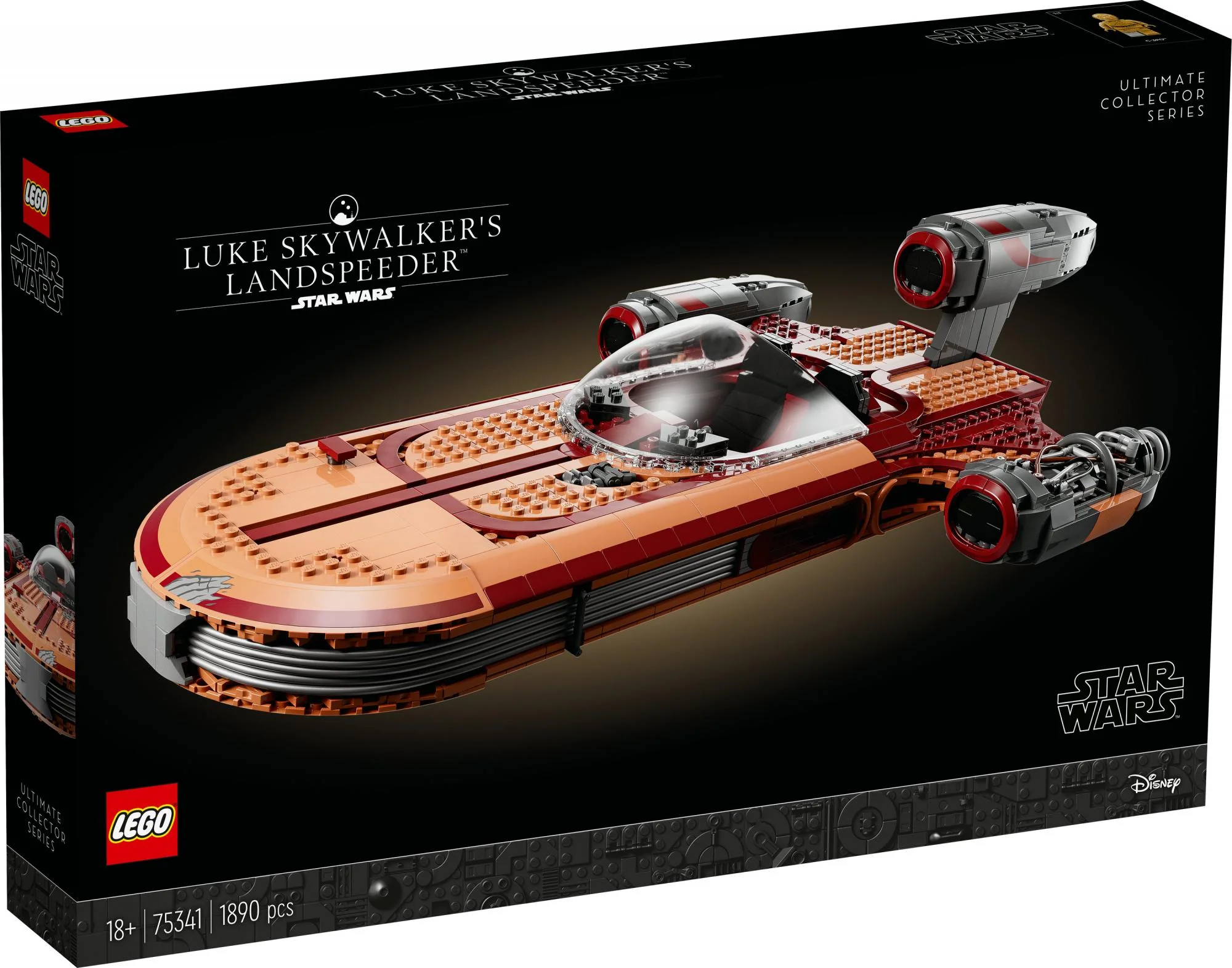 LEGO Star Wars - Luke Skywalker's Landspeeder (75341.)
