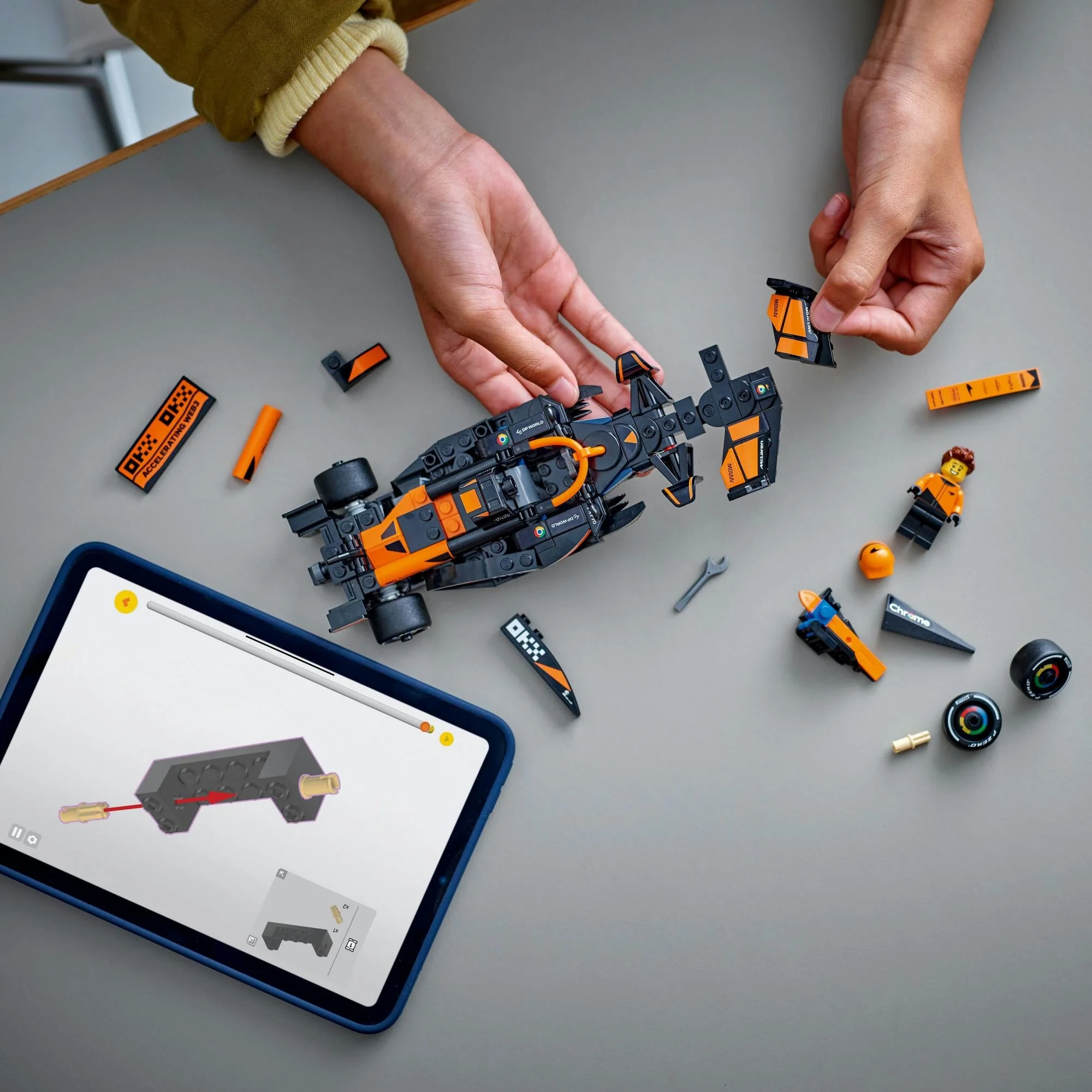 LEGO 77251 Speed Champions McLaren F1 Team MCL38 Rennauto