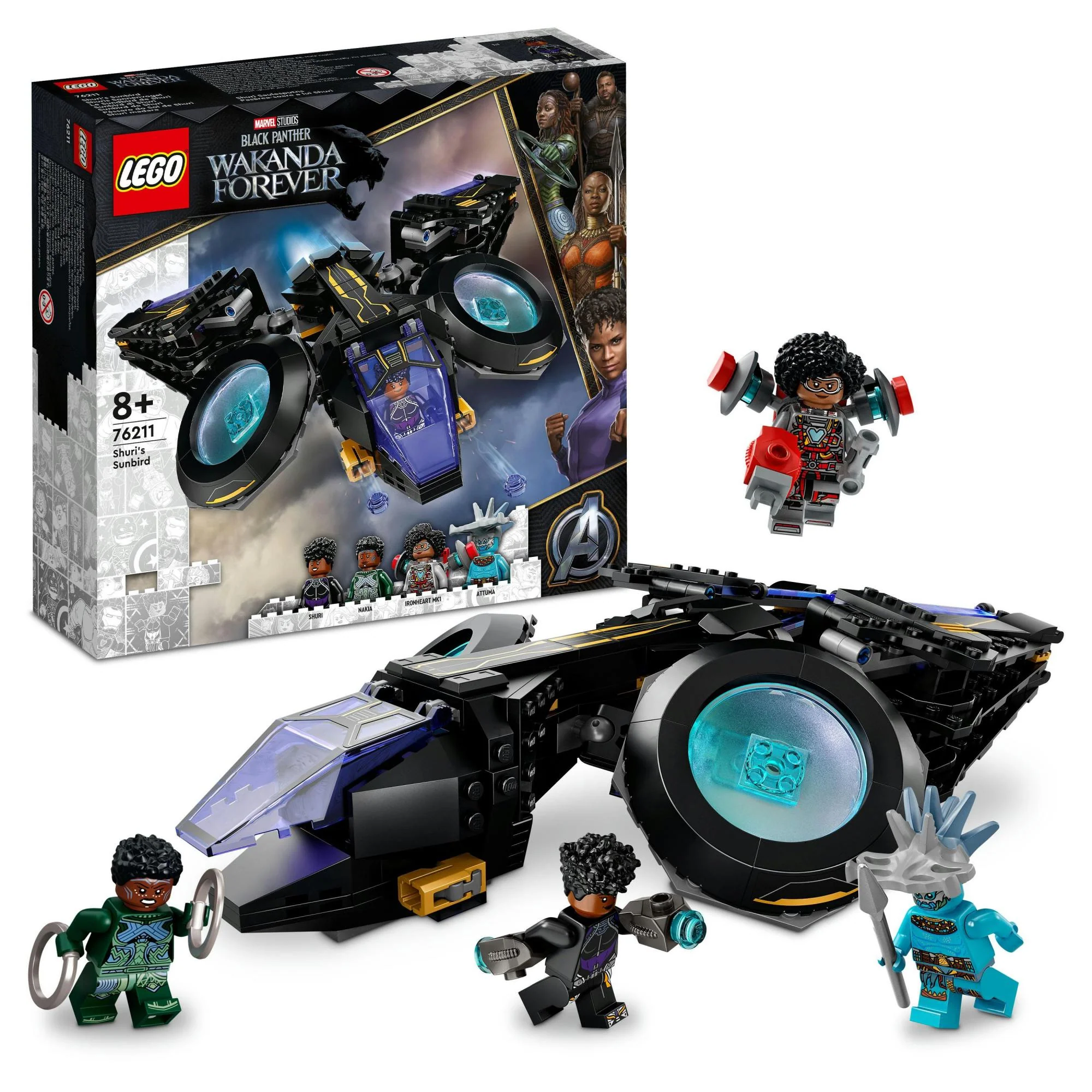 LEGO 76211 Marvel Super Heroes Shuri's Sunbird