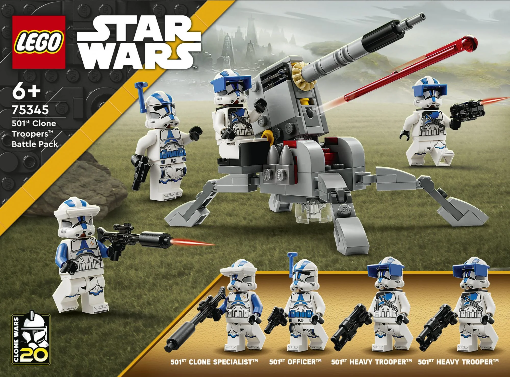 LEGO Star Wars - 501st Clone Troopers™ Battle Pack 75345