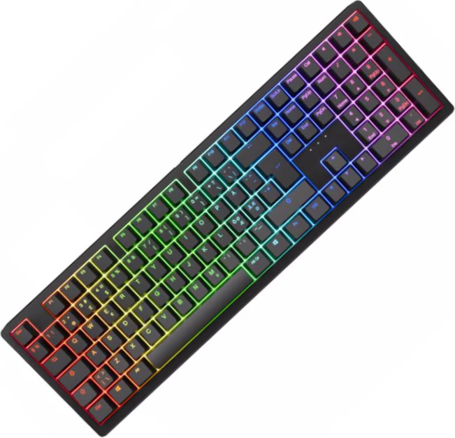 Ducky Zero - Classic - Cherry Speed Silver - RGB - Trådløs