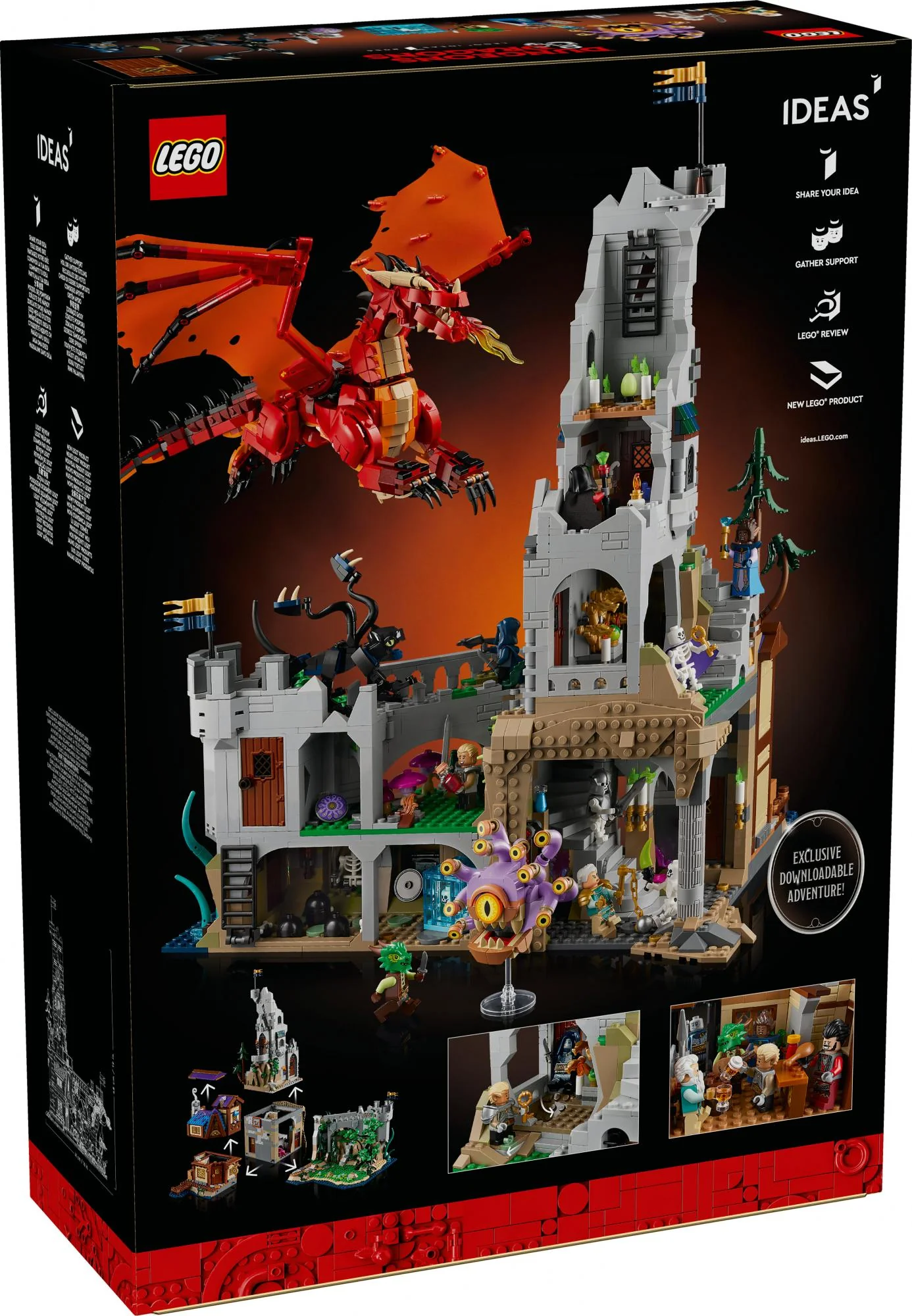 LEGO Ideas - Dungeons & Dragons: Red Dragon's Tale (21348.)