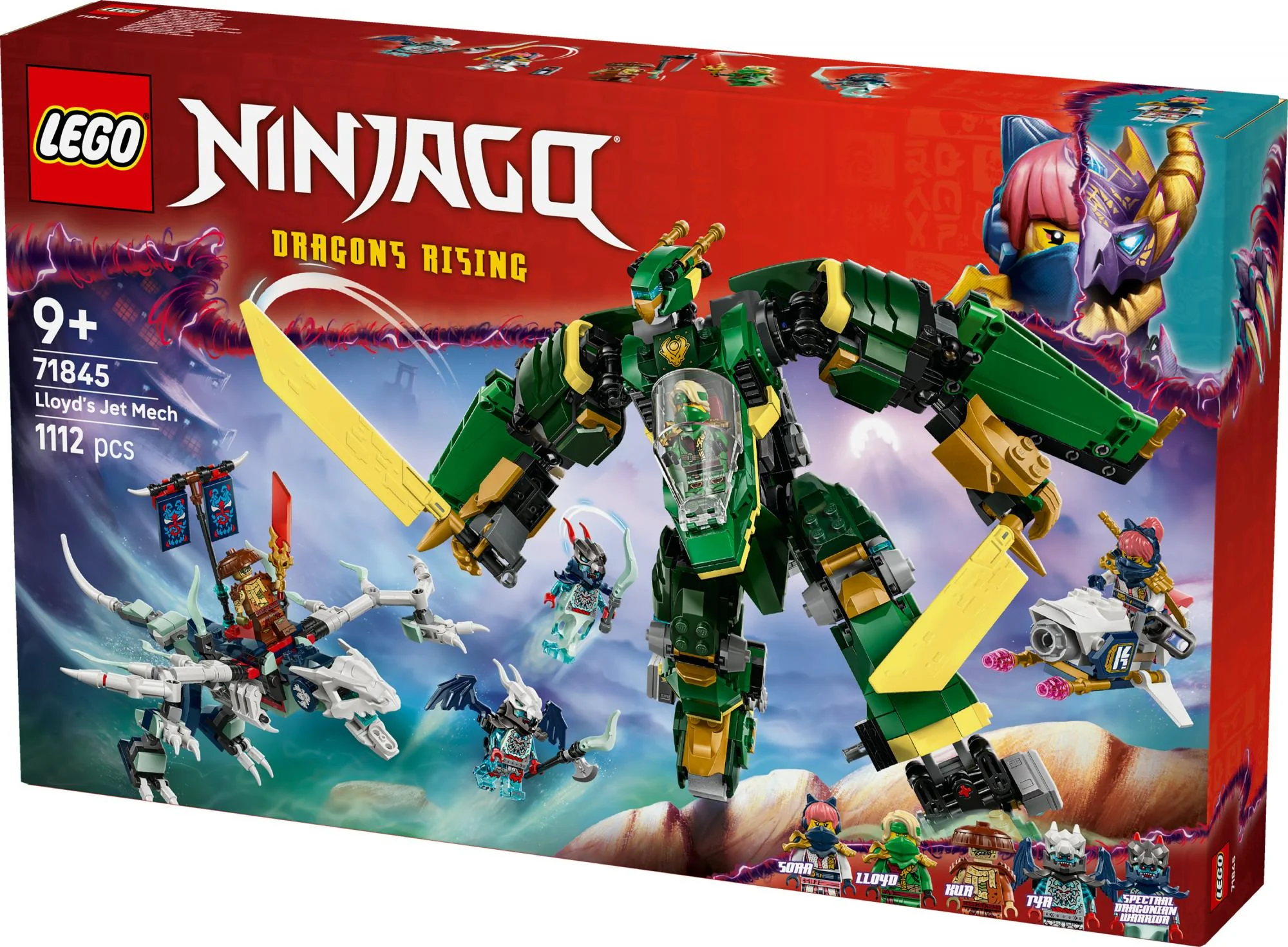 LEGO 71845 Ninjago Lloyd's Jet Mech
