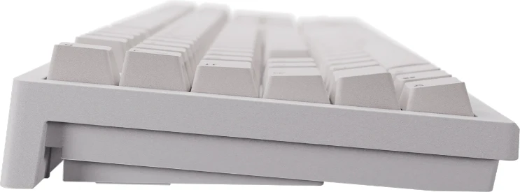 Ducky Zero - White - Cherry Brown - RGB - Trådløs