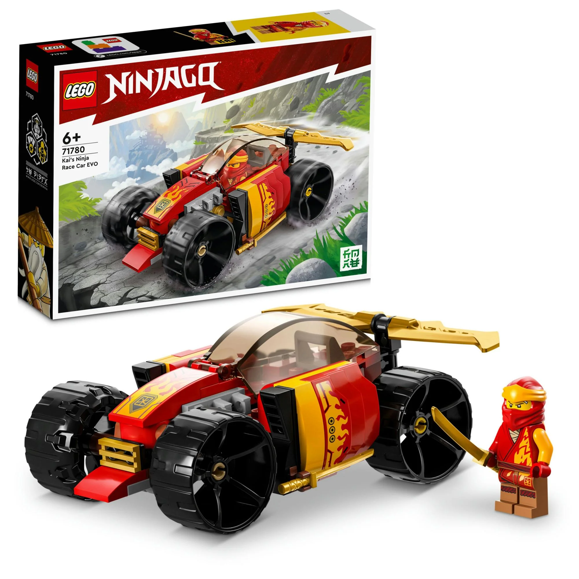 LEGO 71780 Ninjago Kais Ninja Racer EVO
