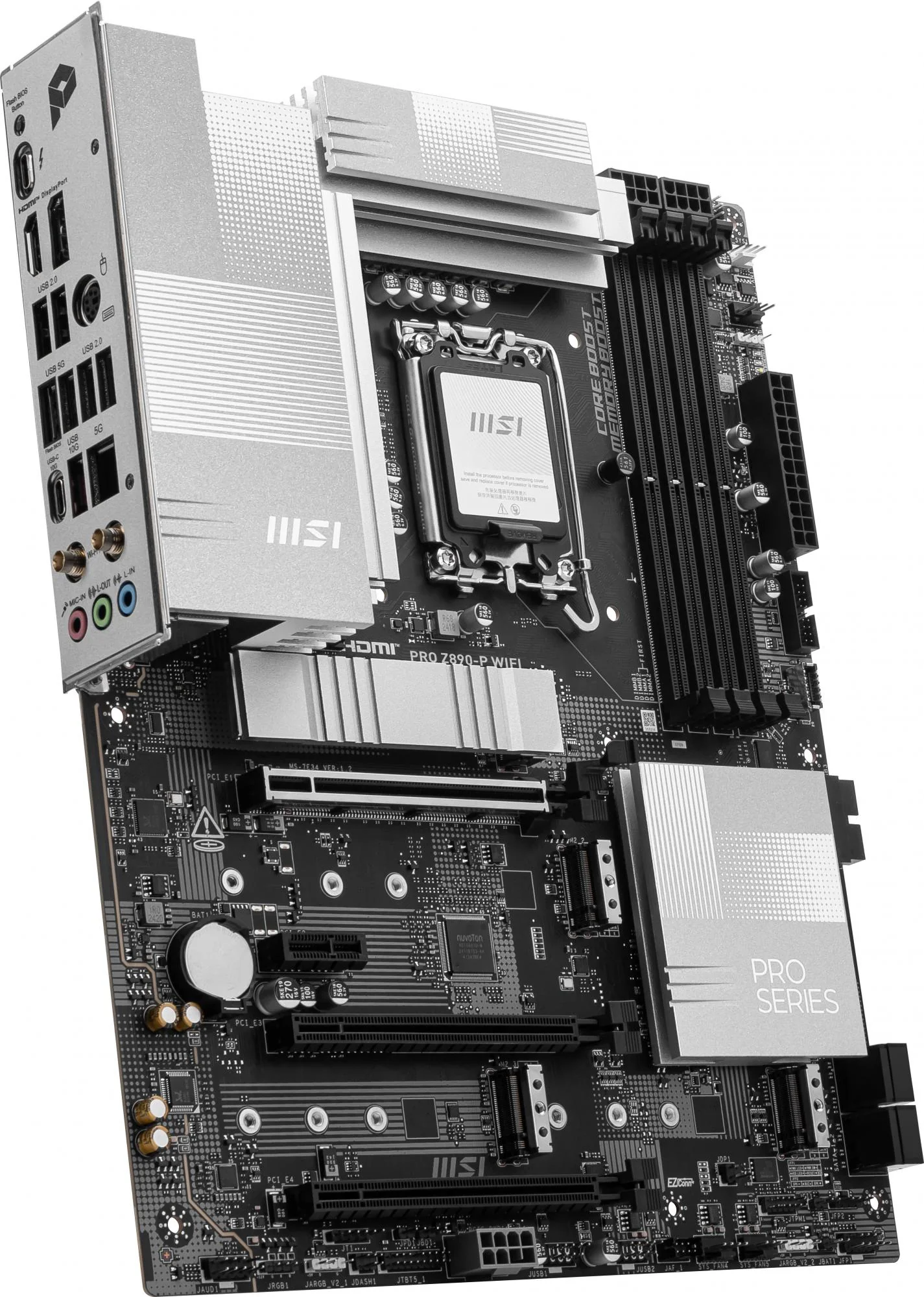 MSI PRO Z890-P WIFI ATX LGA1851 sokkel Intel Z890