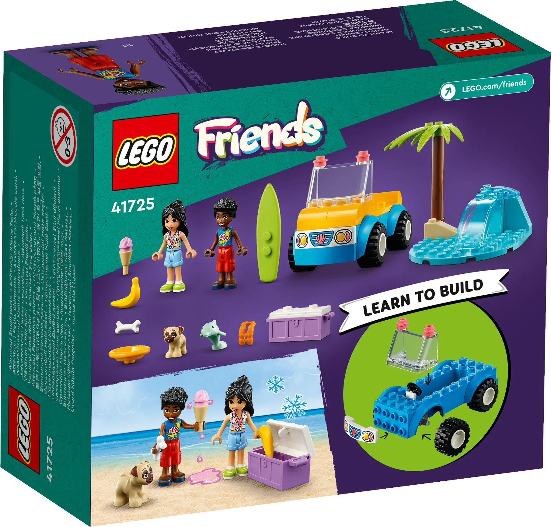LEGO 41725 Friends Beach Buggy Fun