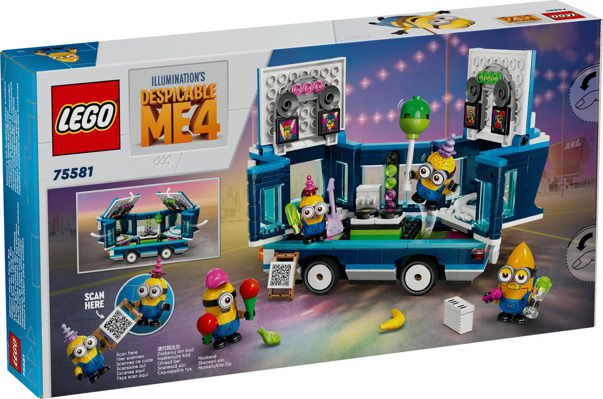 LEGO 75581 Minions and the Party Bus