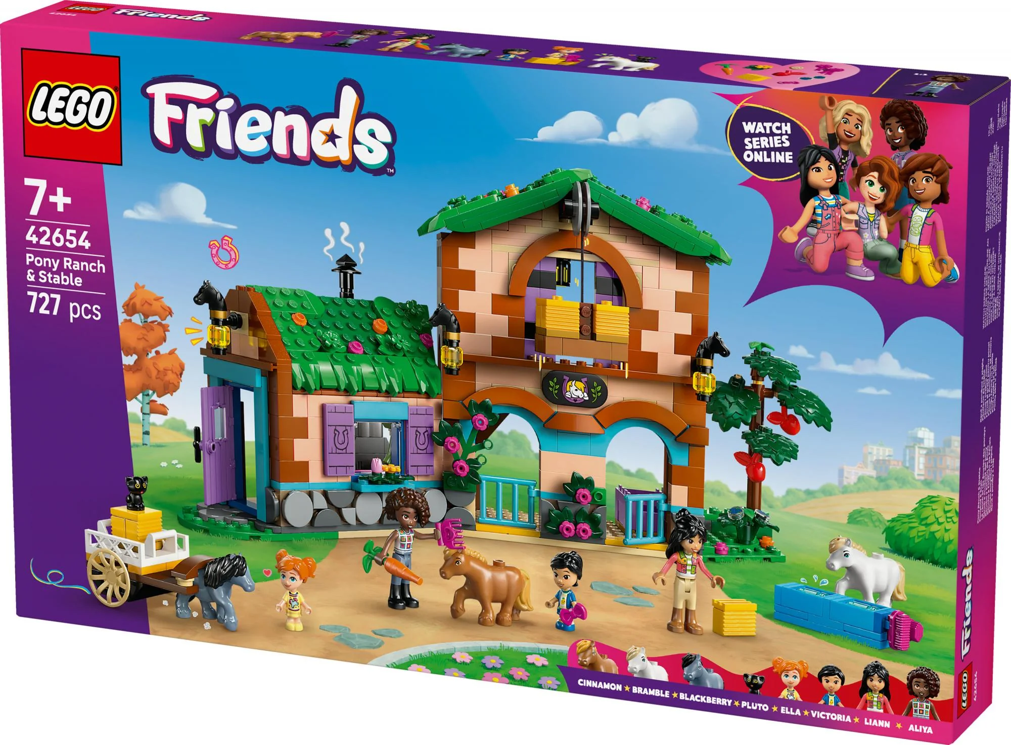 LEGO 42654 Friends Pony Farm & Stable