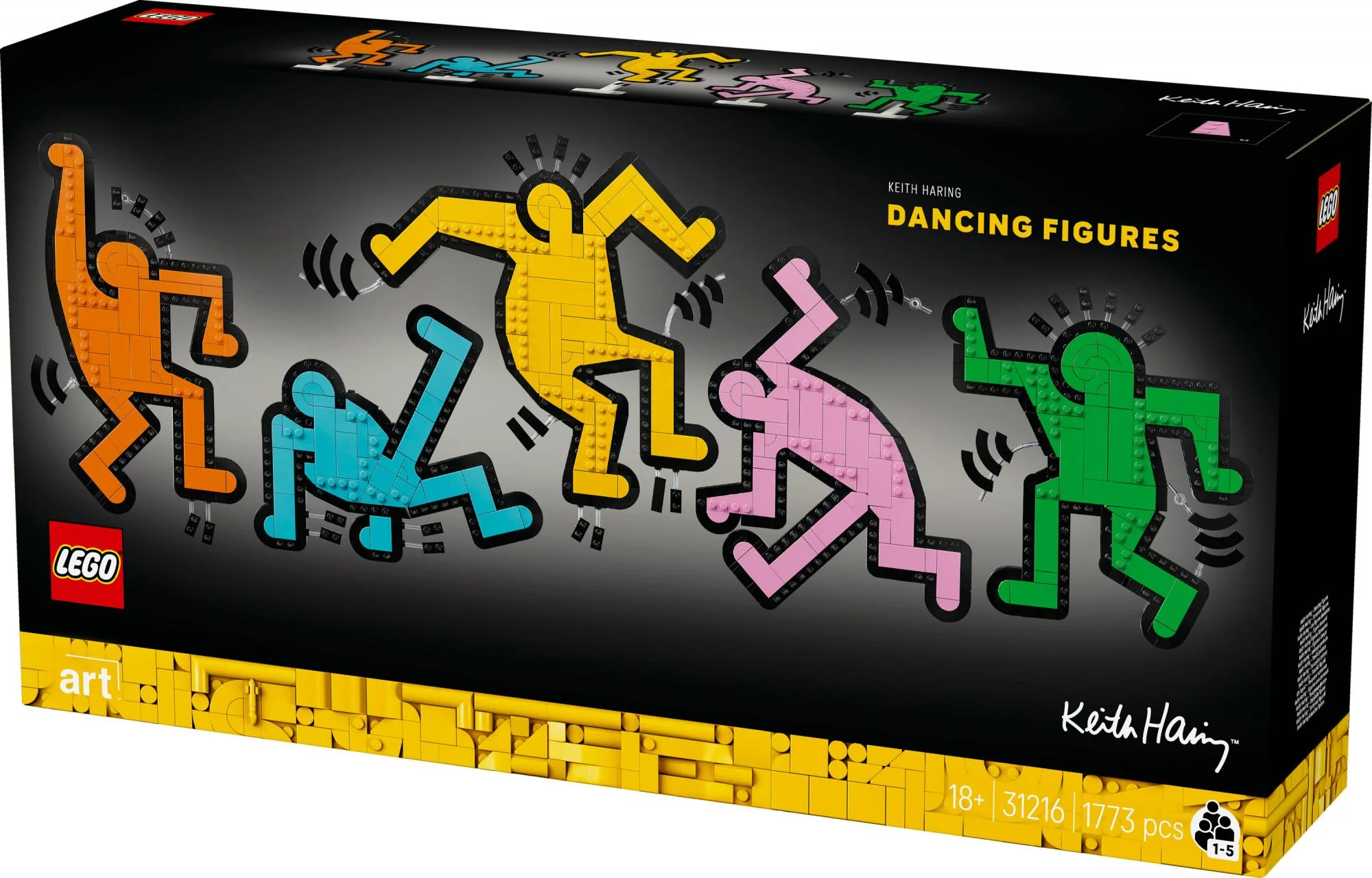 LEGO 31216 Art Keith Haring - Dancing Figures