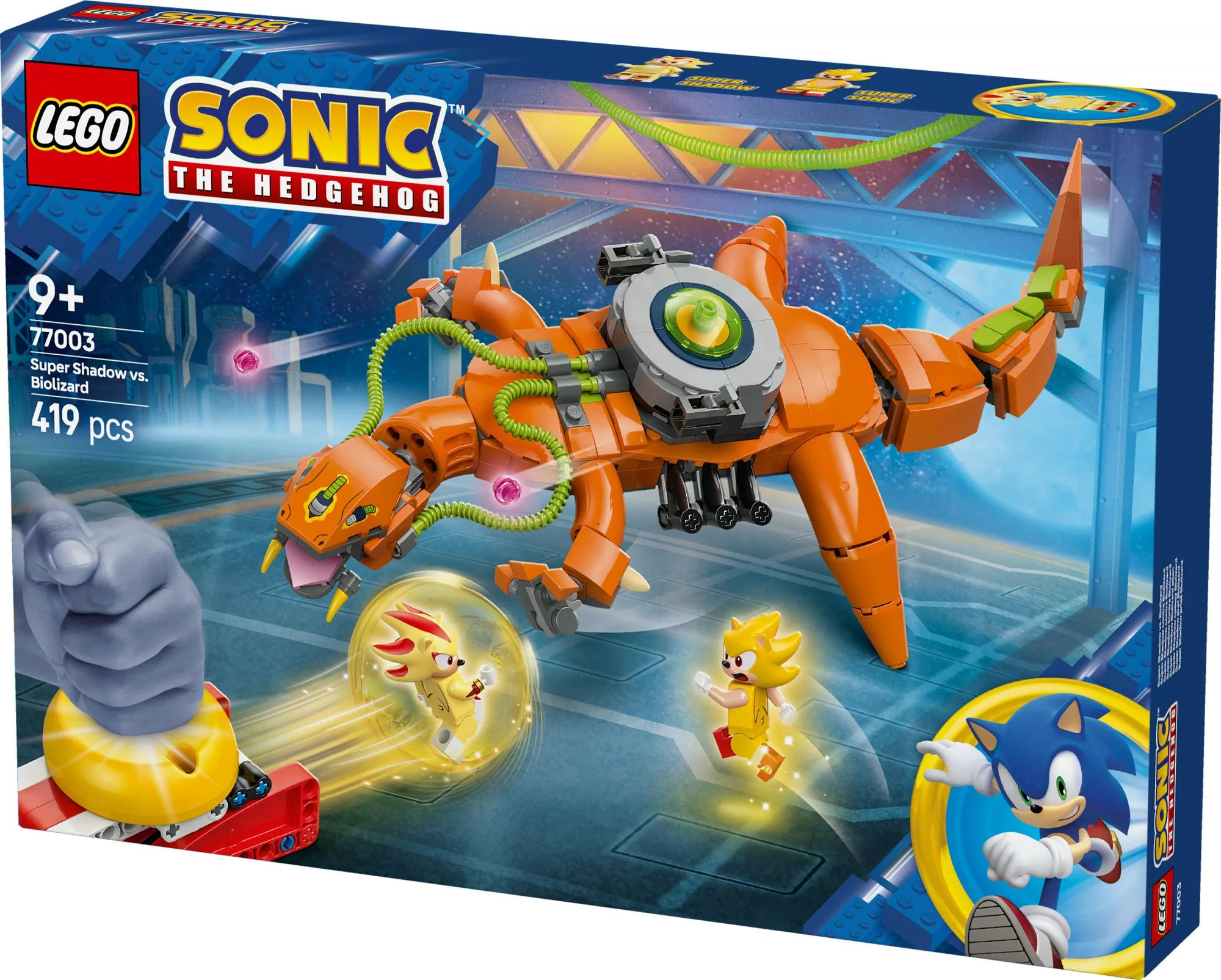 LEGO 77003 Sonic the Hedgehog Super Shadow vs. Biolizard
