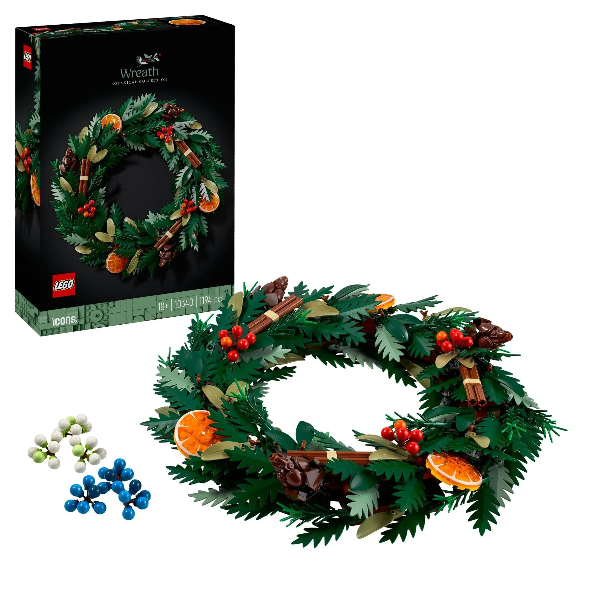 LEGO 10340 Icons Christmas Wreath