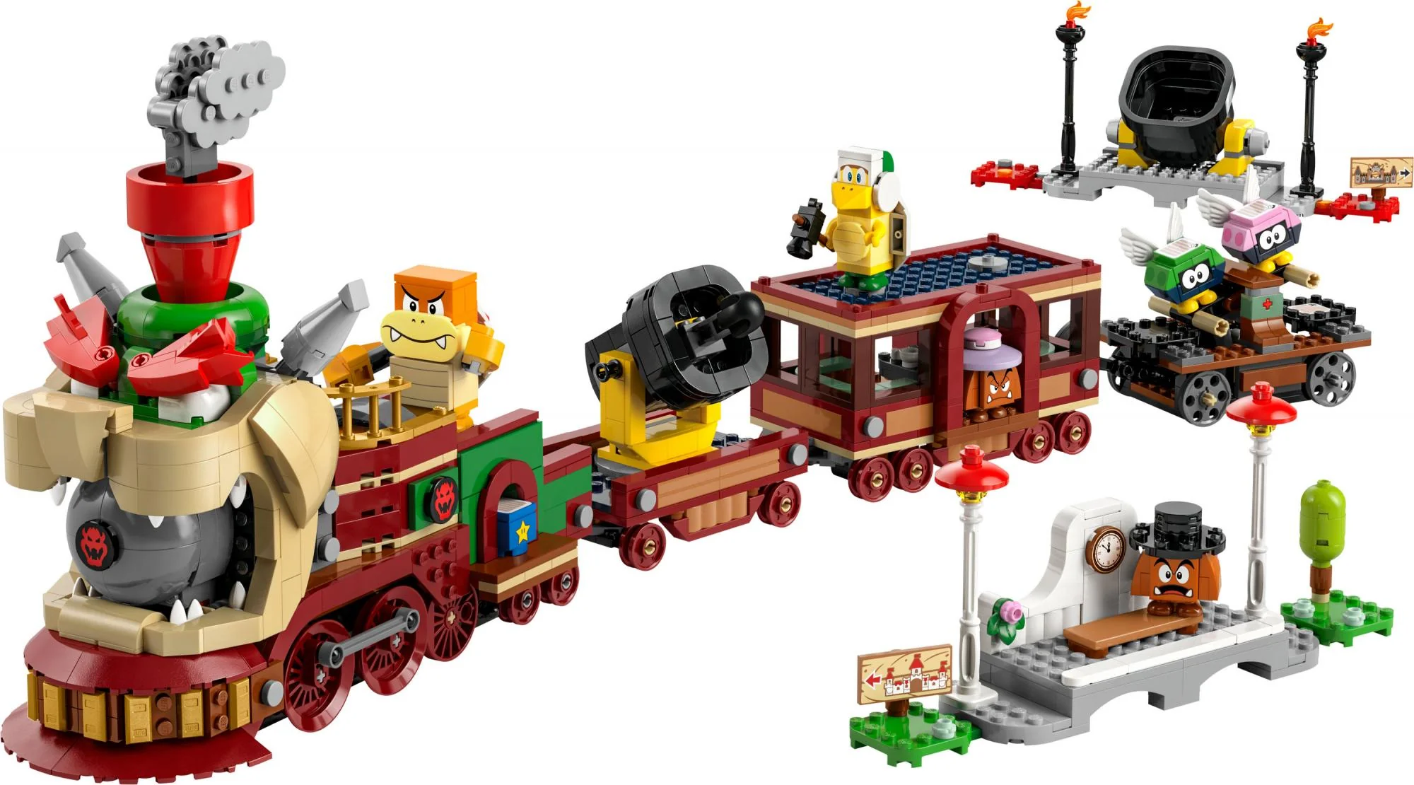 LEGO 71437 Super Mario Bowser's Express Train