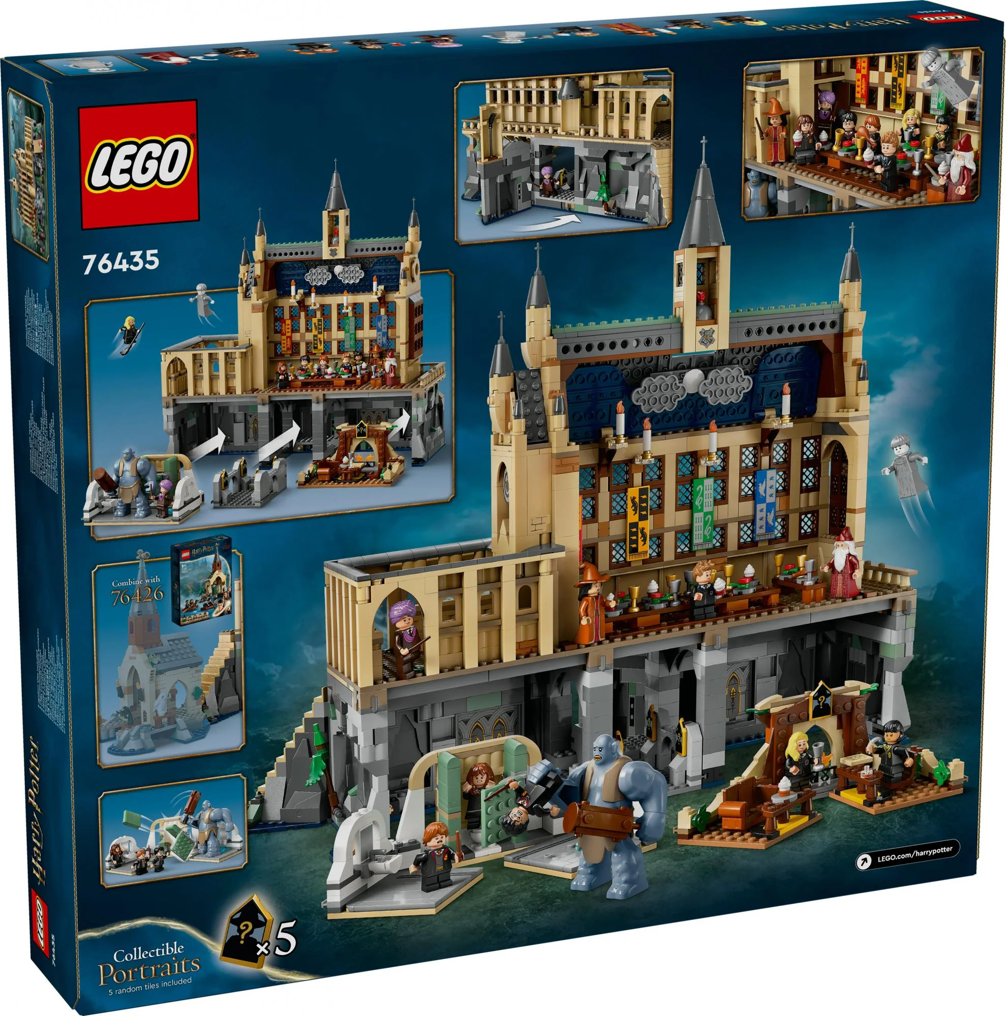 LEGO 76435 Harry Potter Hogwarts Castle: The Great Hall