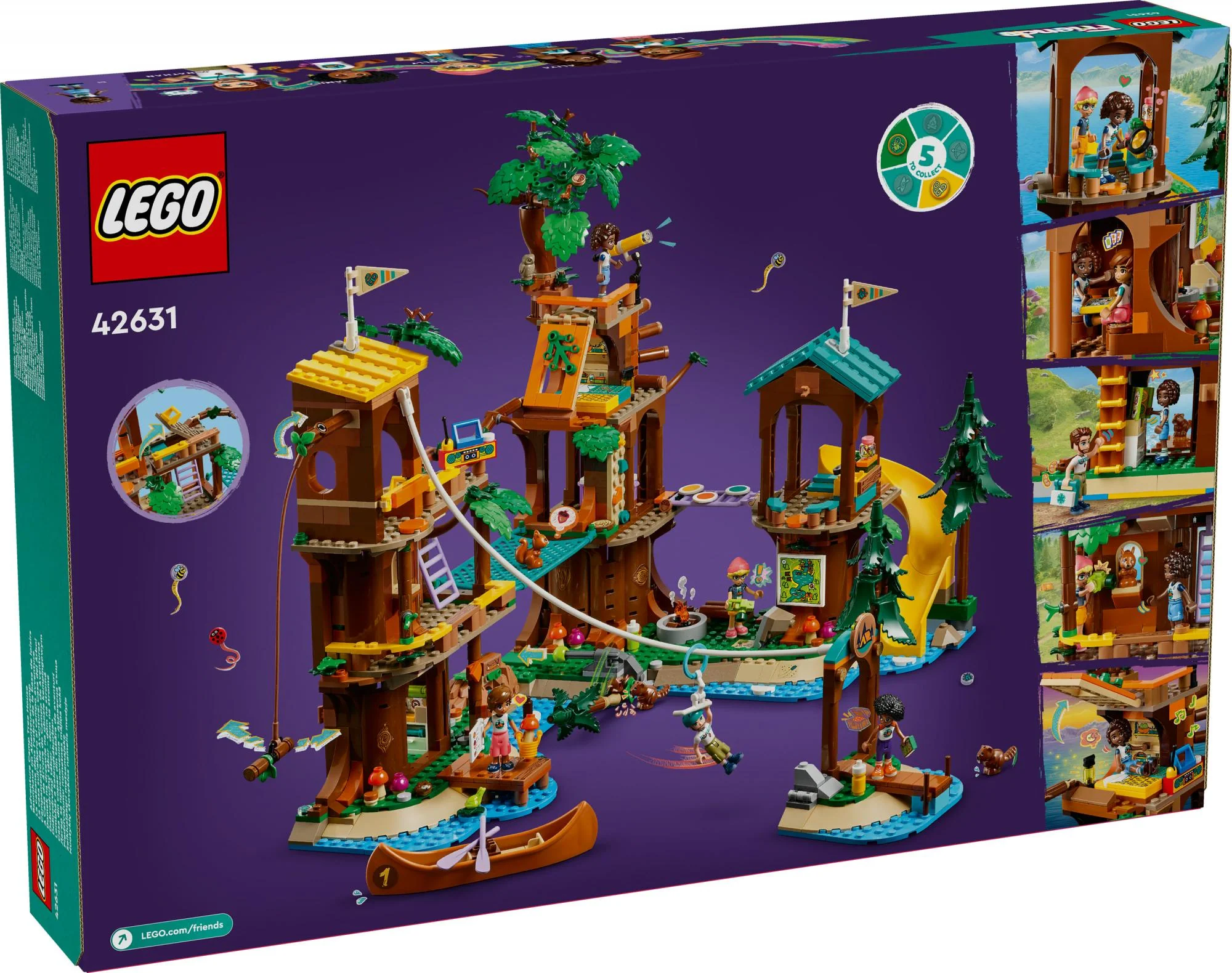 LEGO 42631 Friends Adventure Camp Treehouse