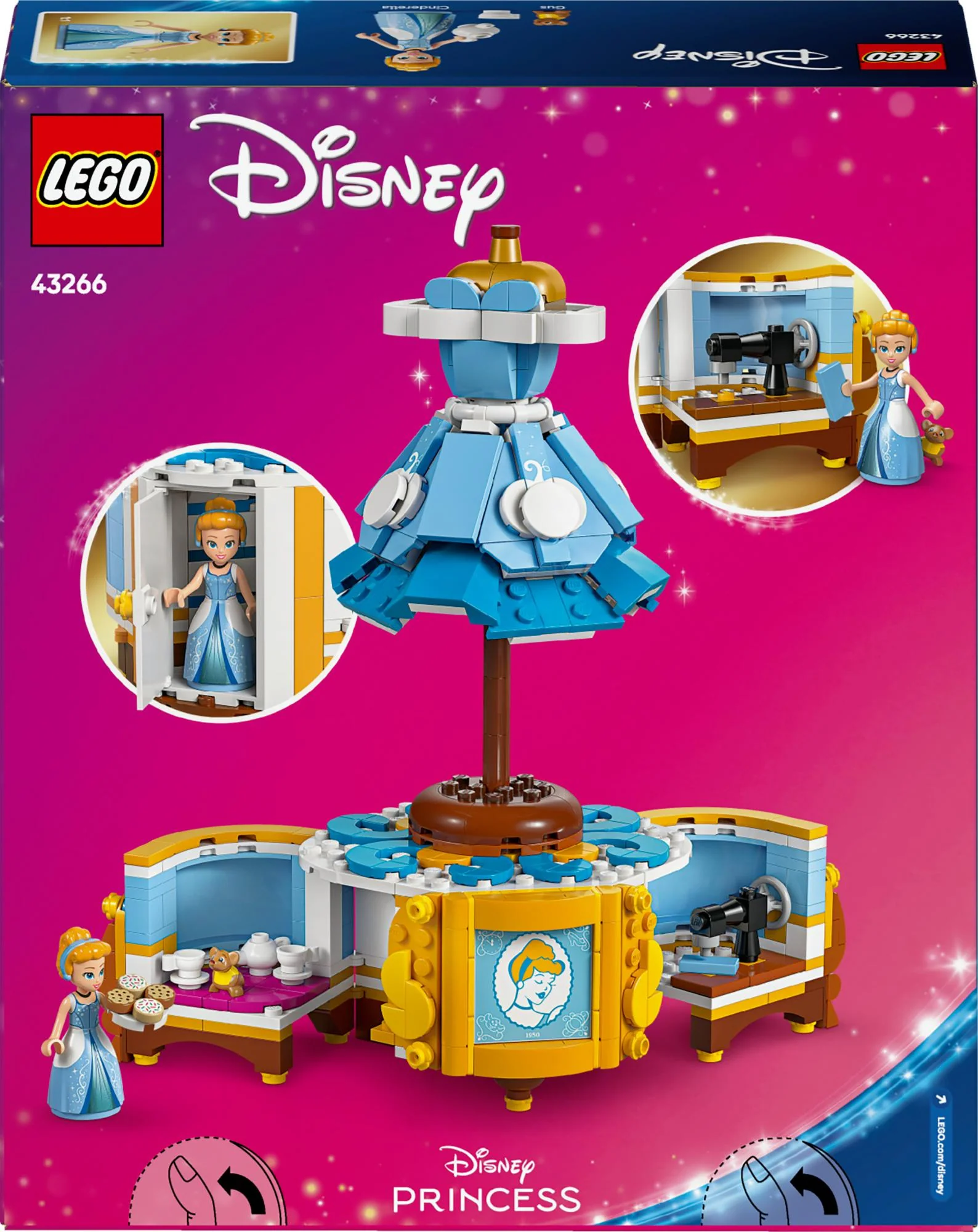 LEGO 43266 Disney Princess Cinderella's Dress