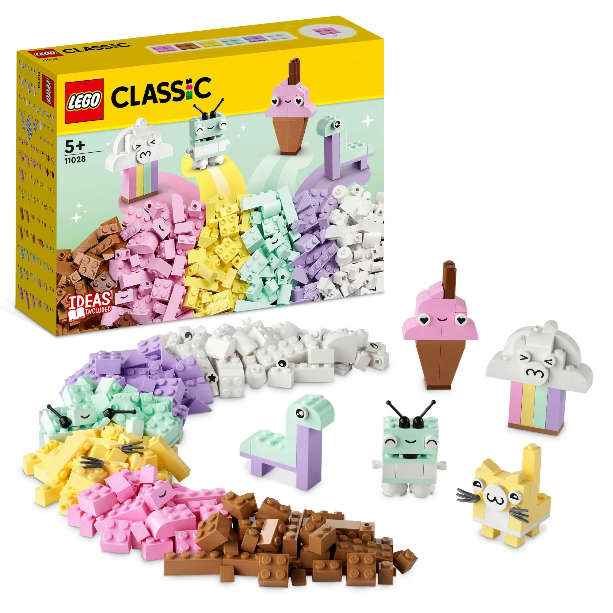 LEGO Classic - Kreativ Pastel sjov (11028)