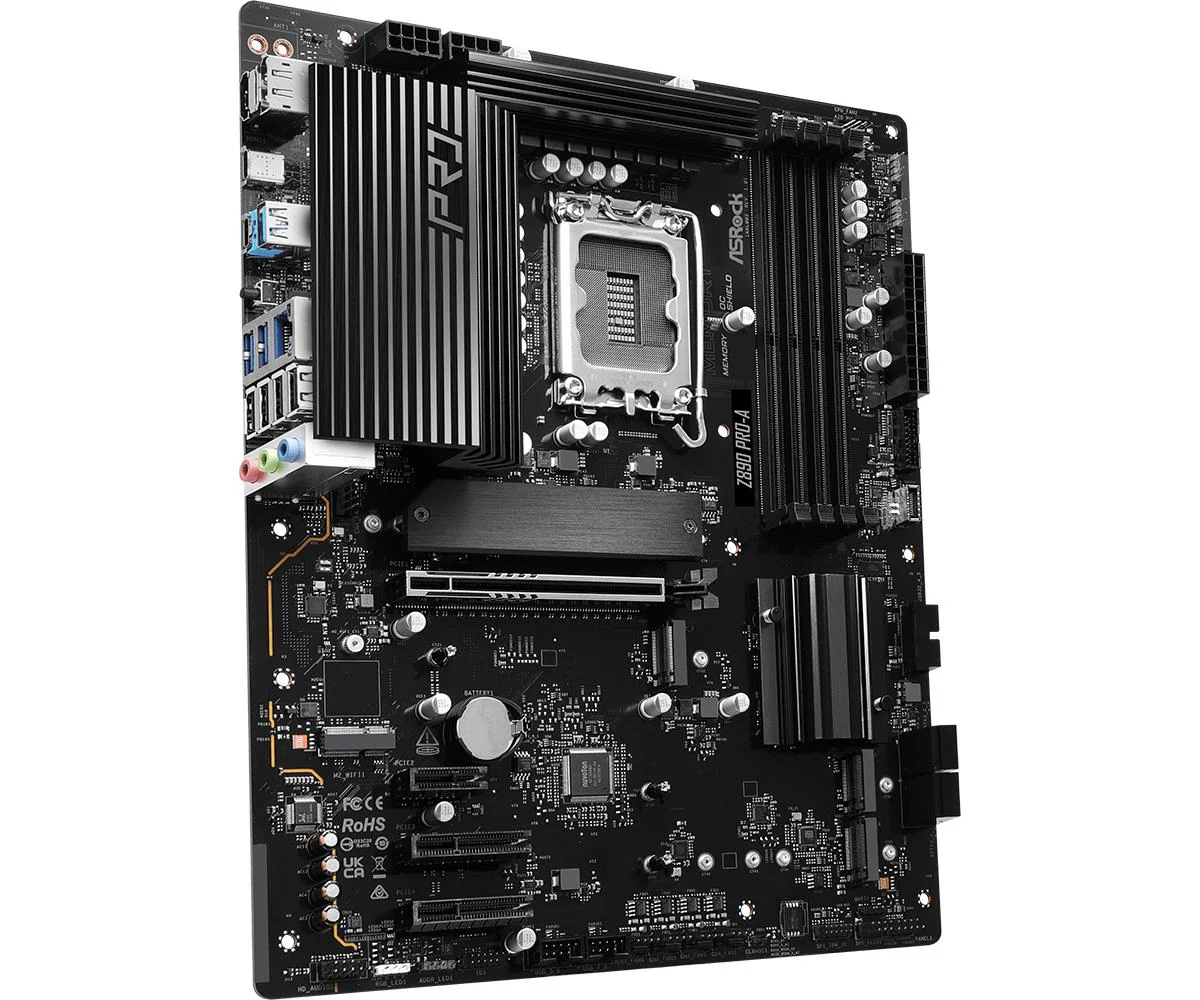 ASRock Z890 Pro-A Motherboard ATX LGA-1851 Intel Z890