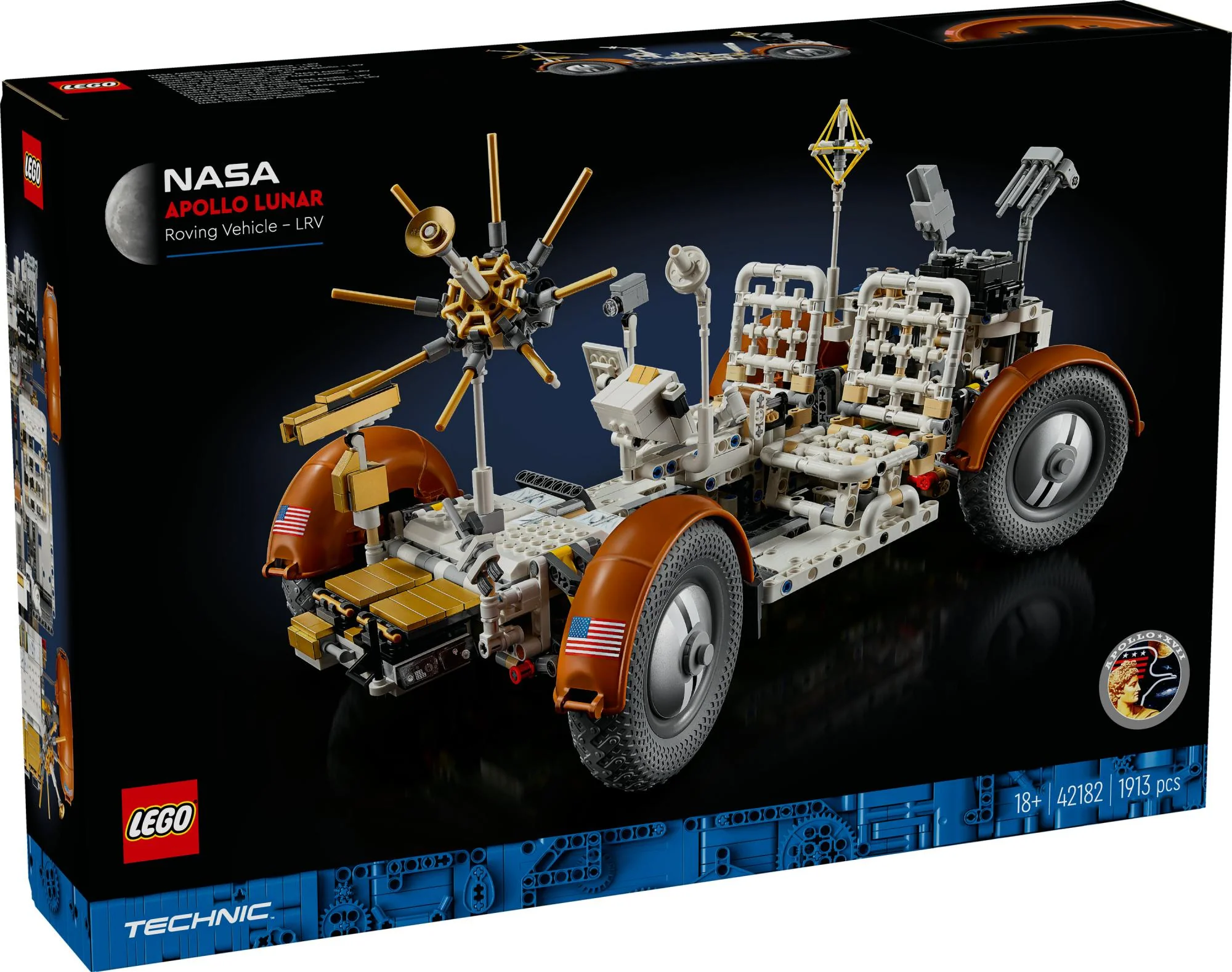 LEGO 42182 Technic NASA Apollo Lunar Roving Vehicle (LRV)