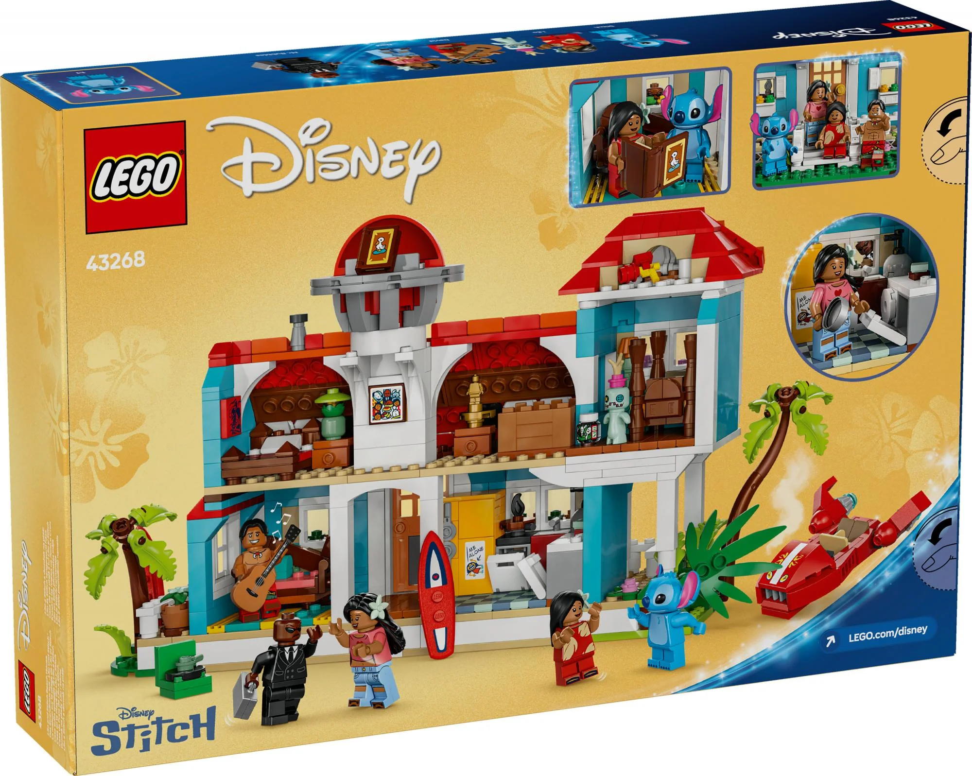 LEGO 43268 Disney Classic The Beach House from Lilo and Stitch