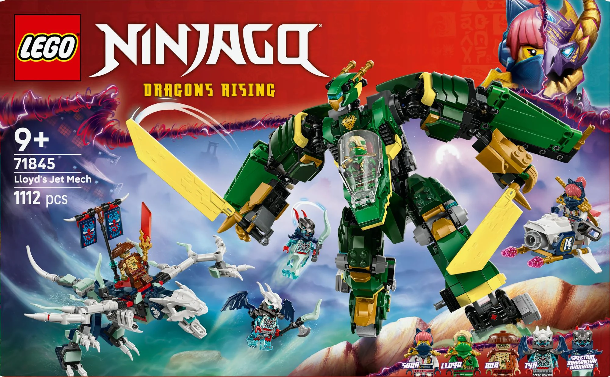 LEGO 71845 Ninjago Lloyd's Jet Mech