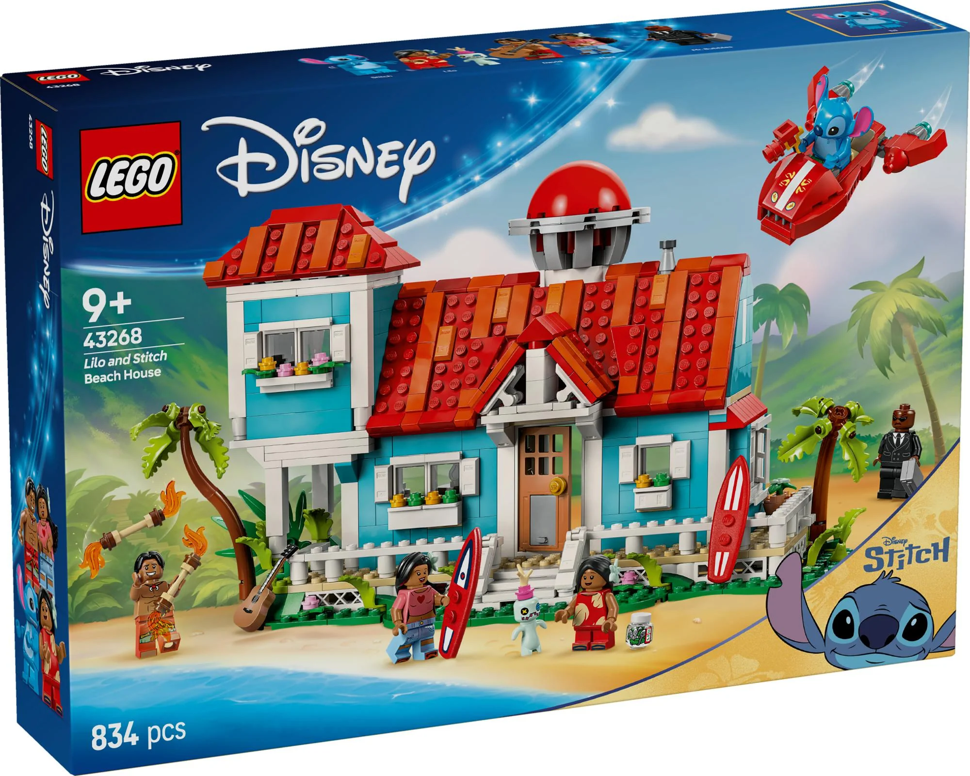 LEGO 43268 Disney Classic The Beach House from Lilo and Stitch