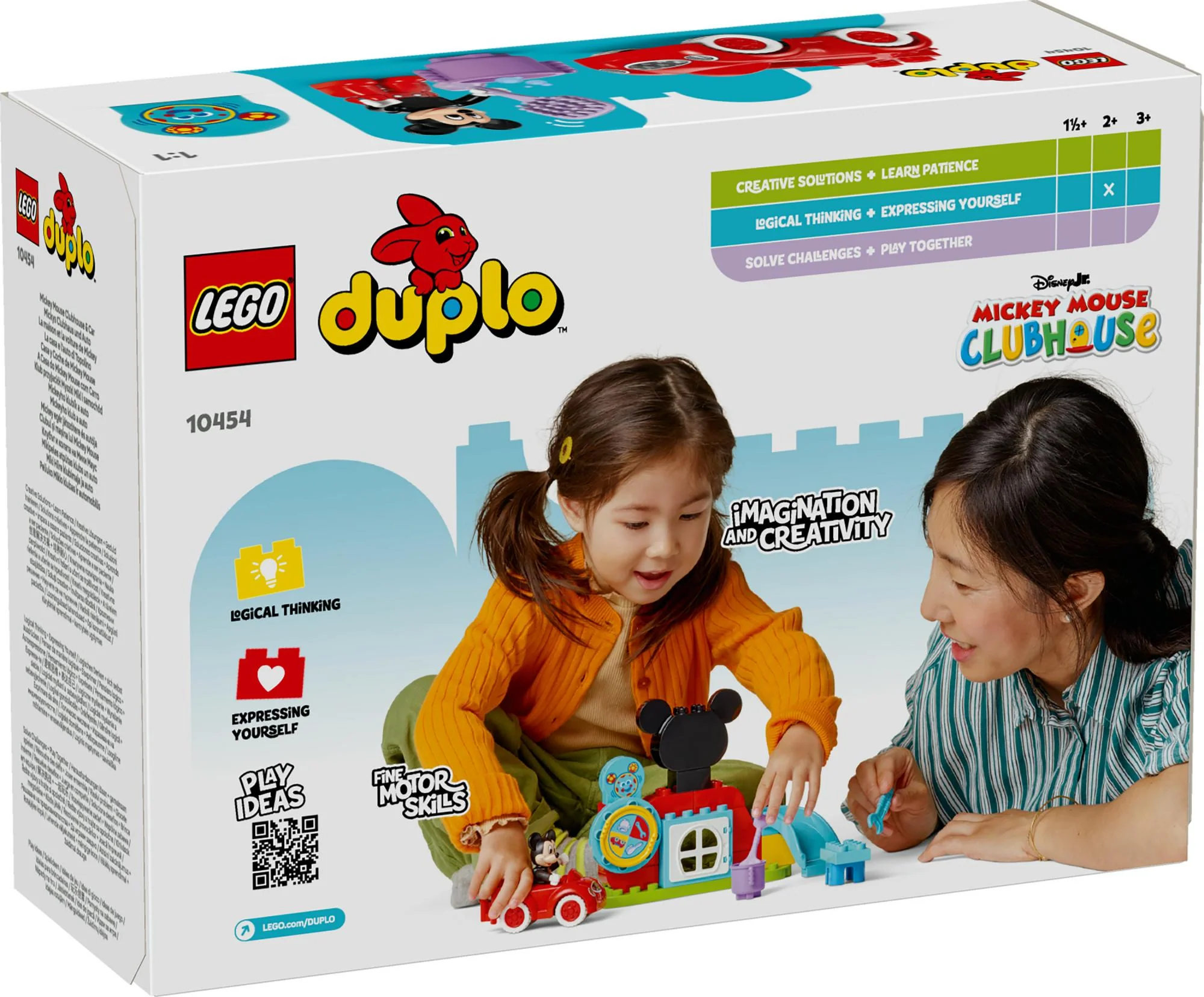 LEGO 10454 DUPLO Disney Mickey's clubhouse and car