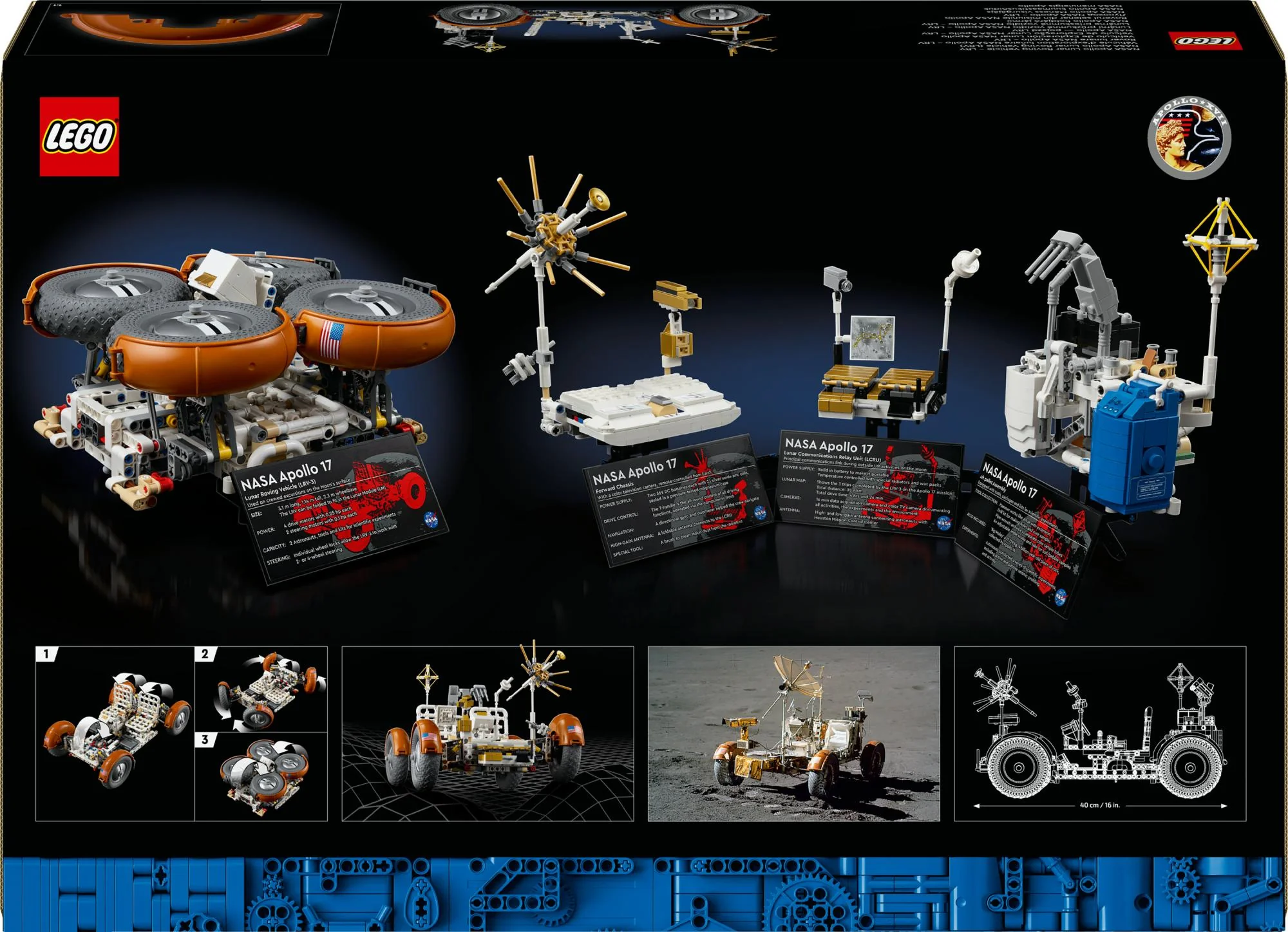 LEGO 42182 Technic NASA Apollo Lunar Roving Vehicle (LRV)
