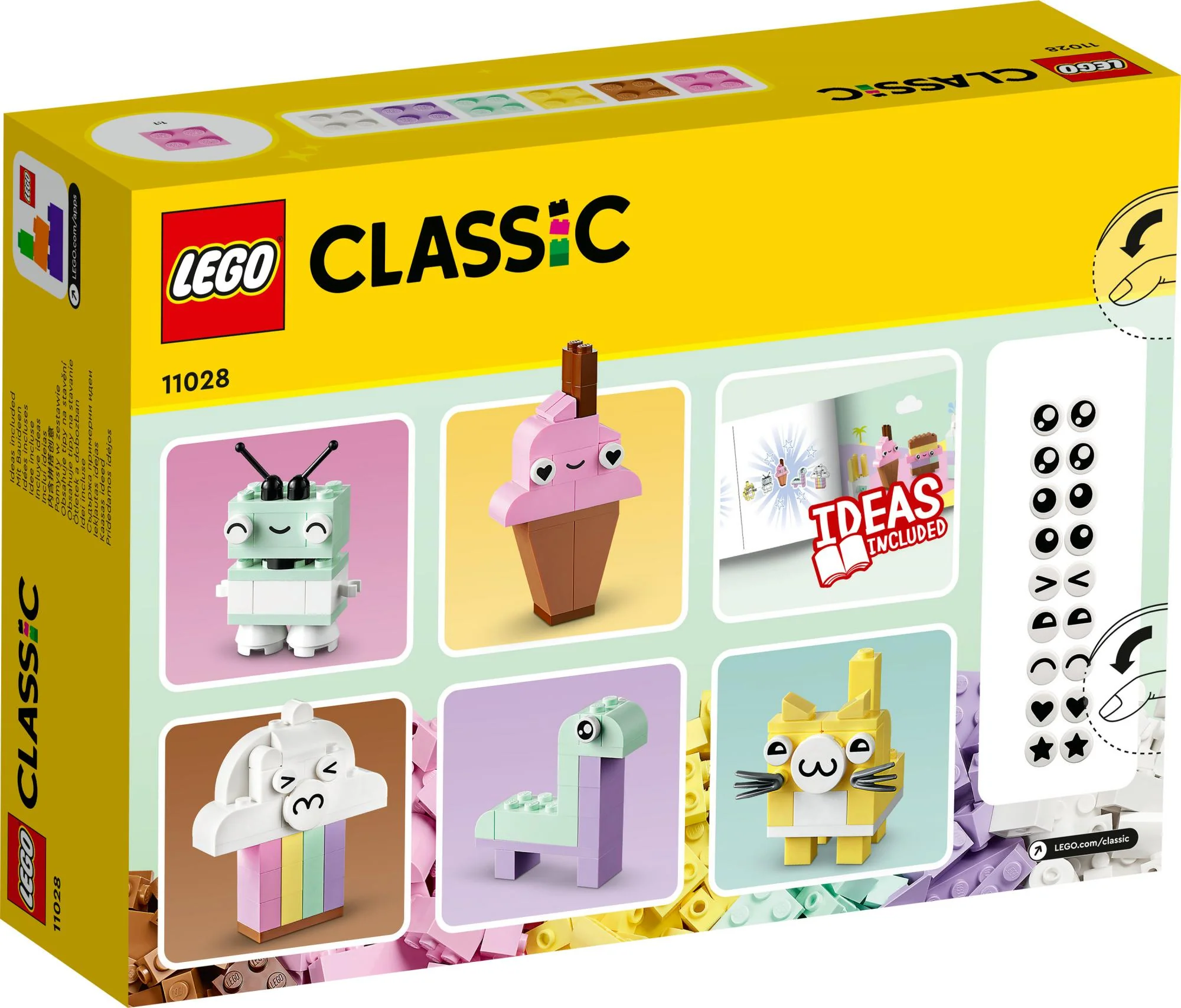 LEGO Classic - Kreativ Pastel sjov (11028)