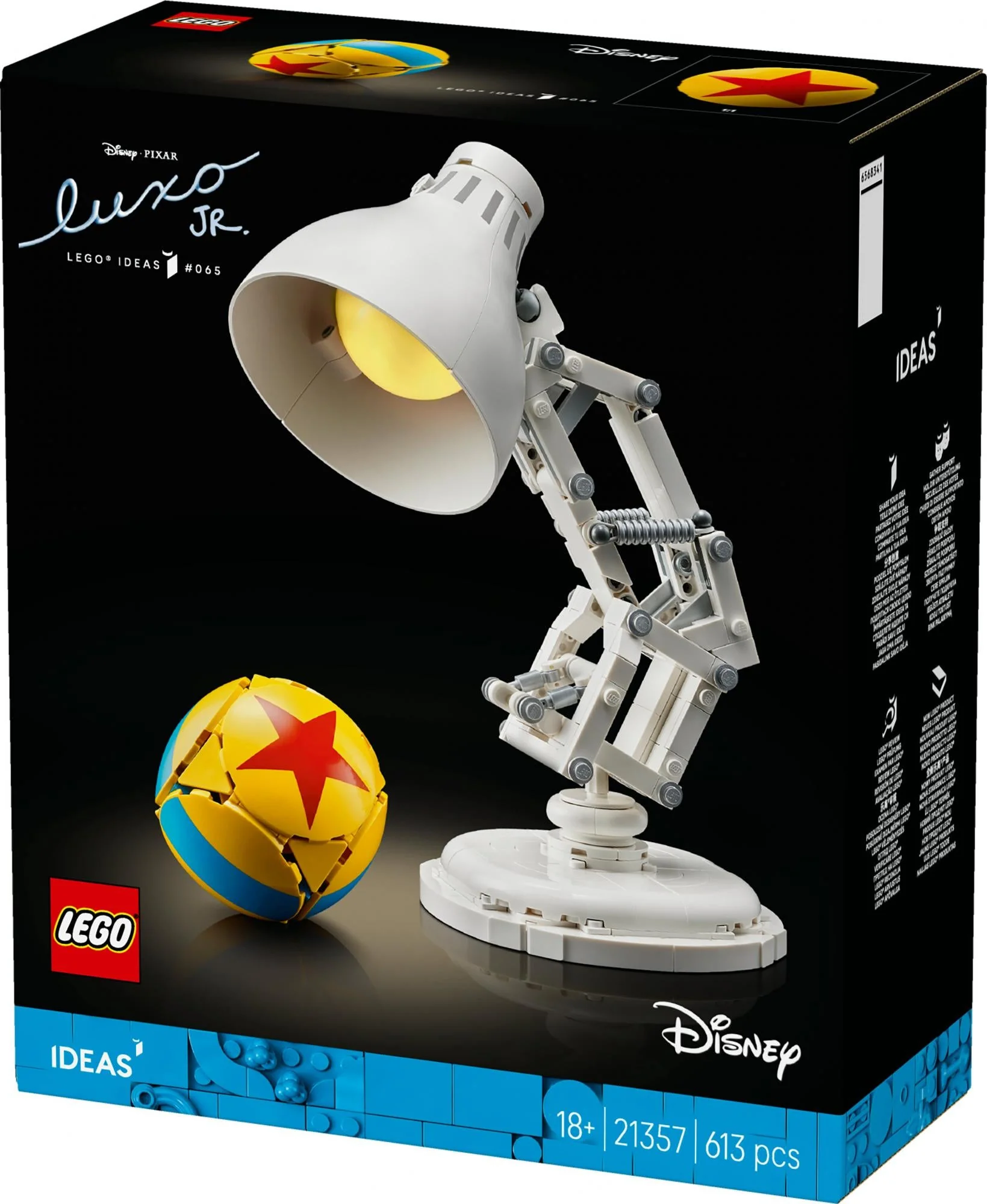 LEGO 21357 Ideas Disney Pixar Luxo Jr.