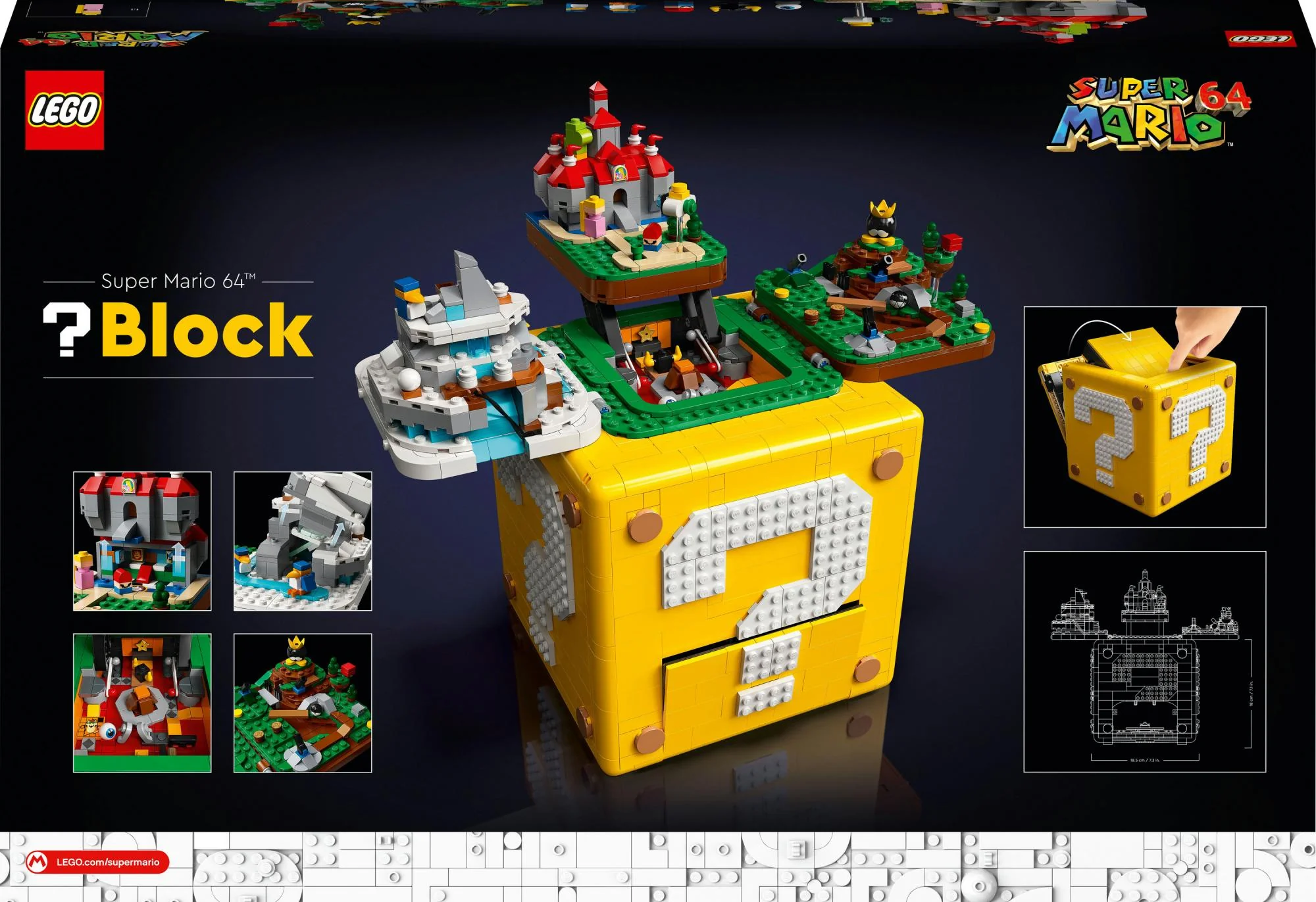 LEGO Super Mario - Question Mark Block (71395.)