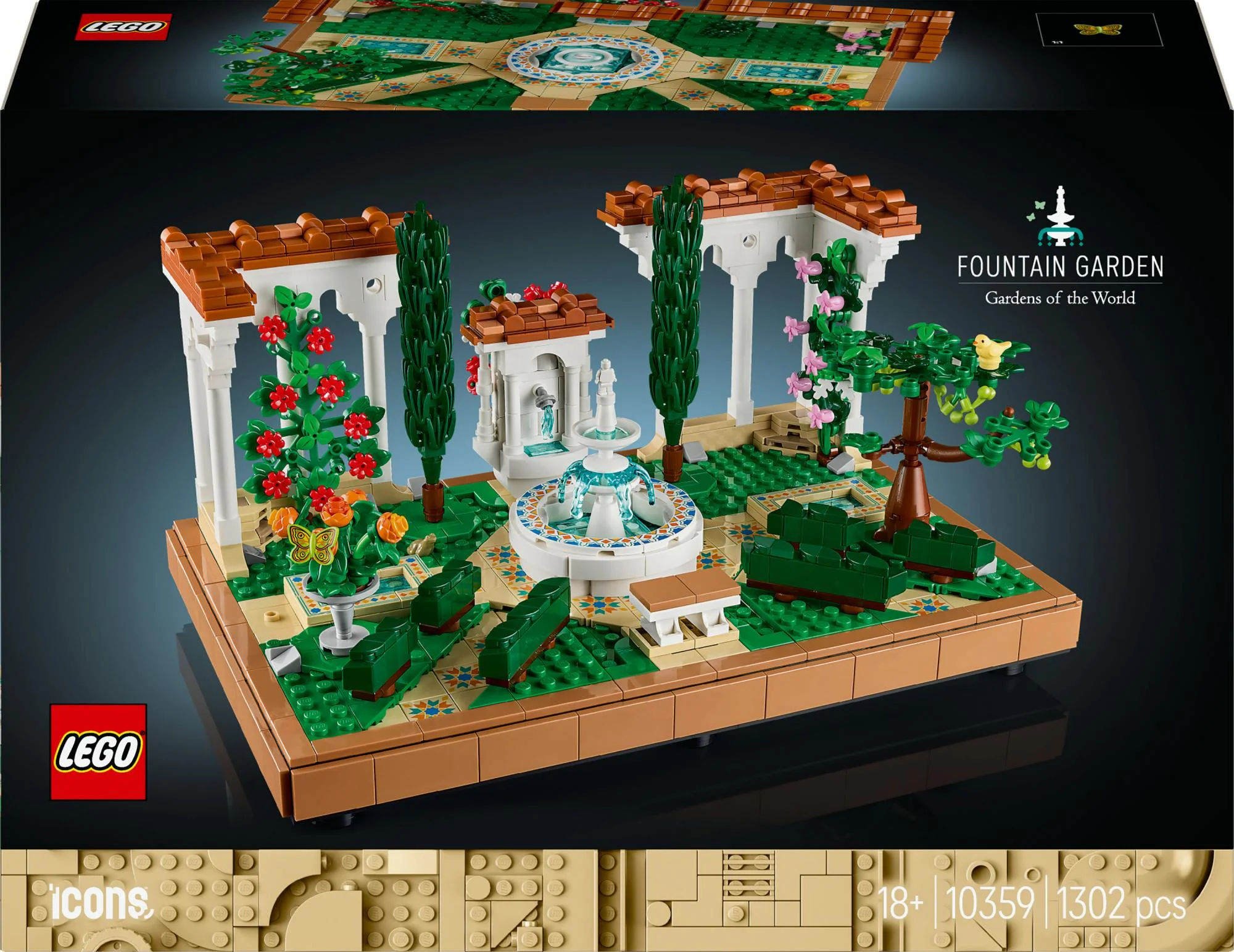 LEGO 10359 Icons Fountain Garden