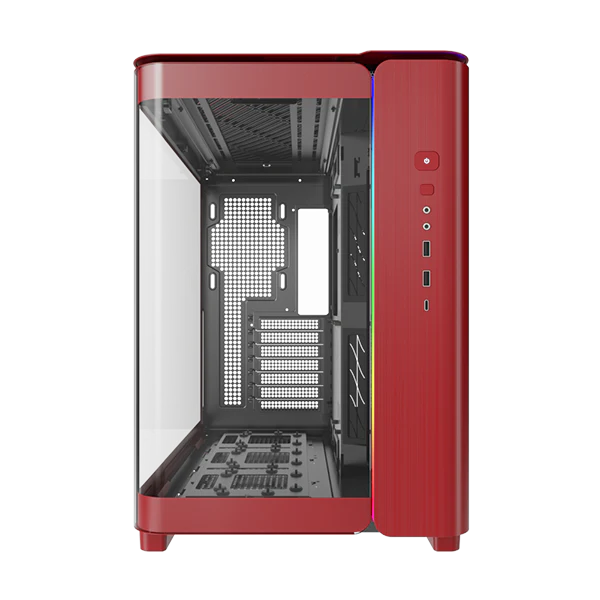 Montech King 95 Rød -  curved glas