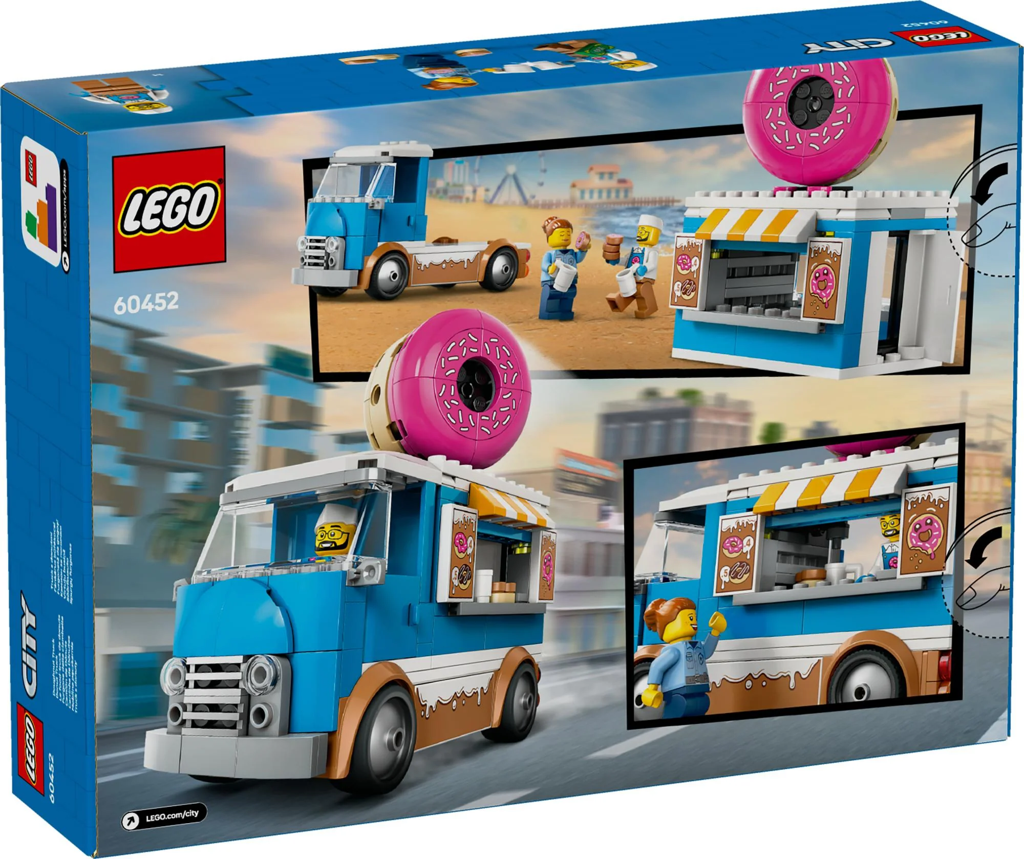 LEGO 60452 City Donut Truck