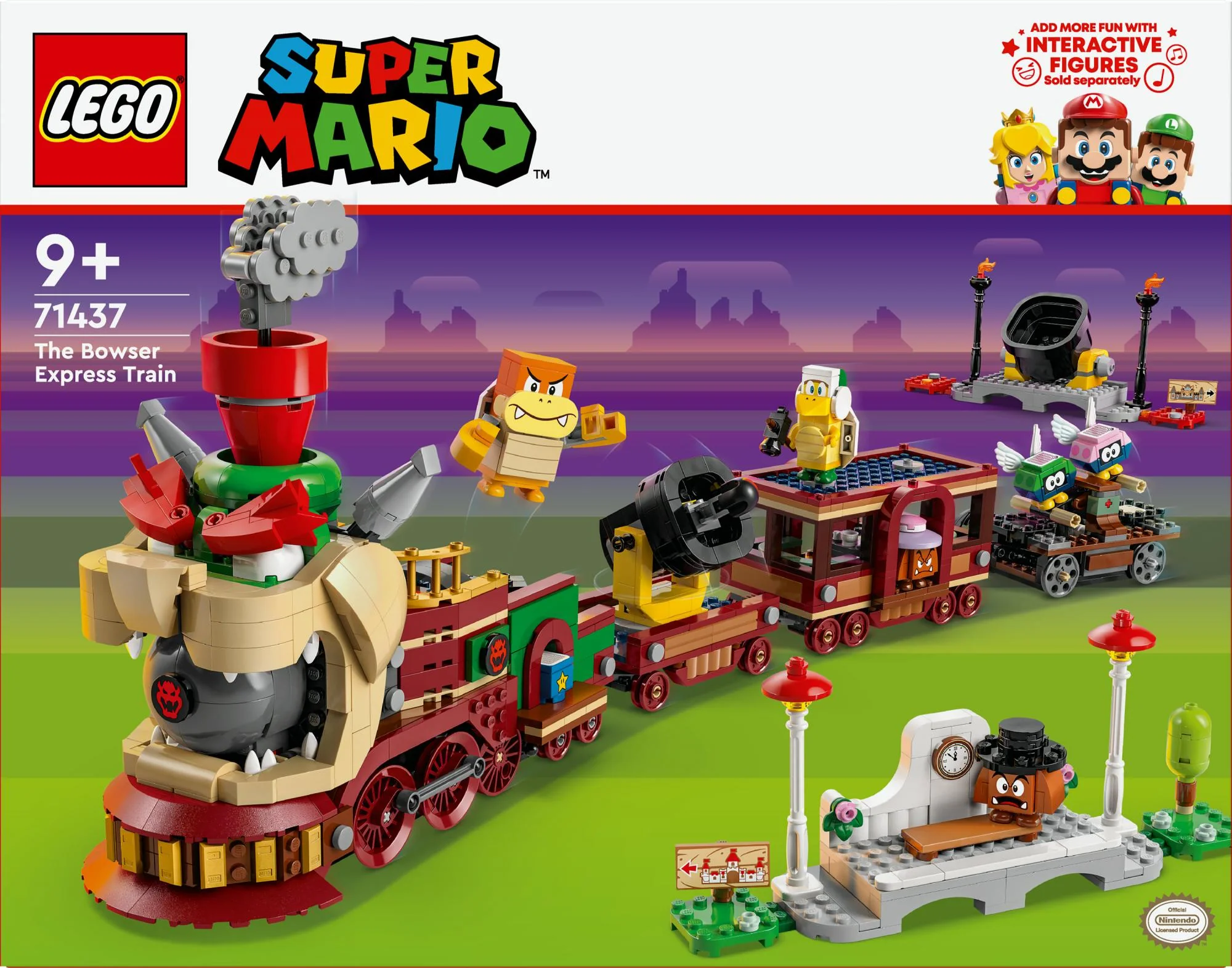 LEGO 71437 Super Mario Bowser's Express Train
