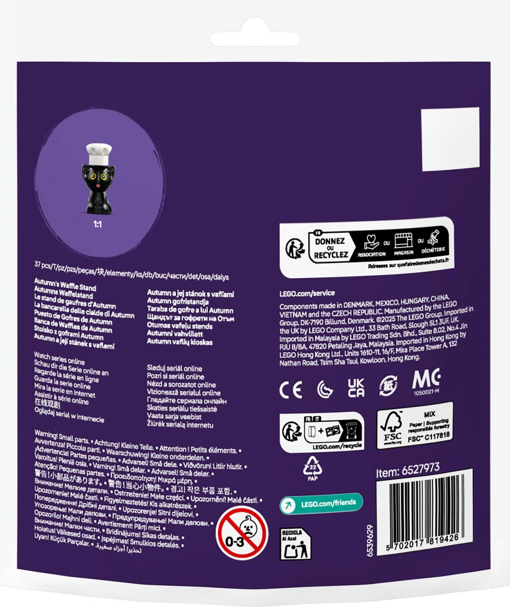 LEGO 30696 Friends Autumn's Waffle Stand