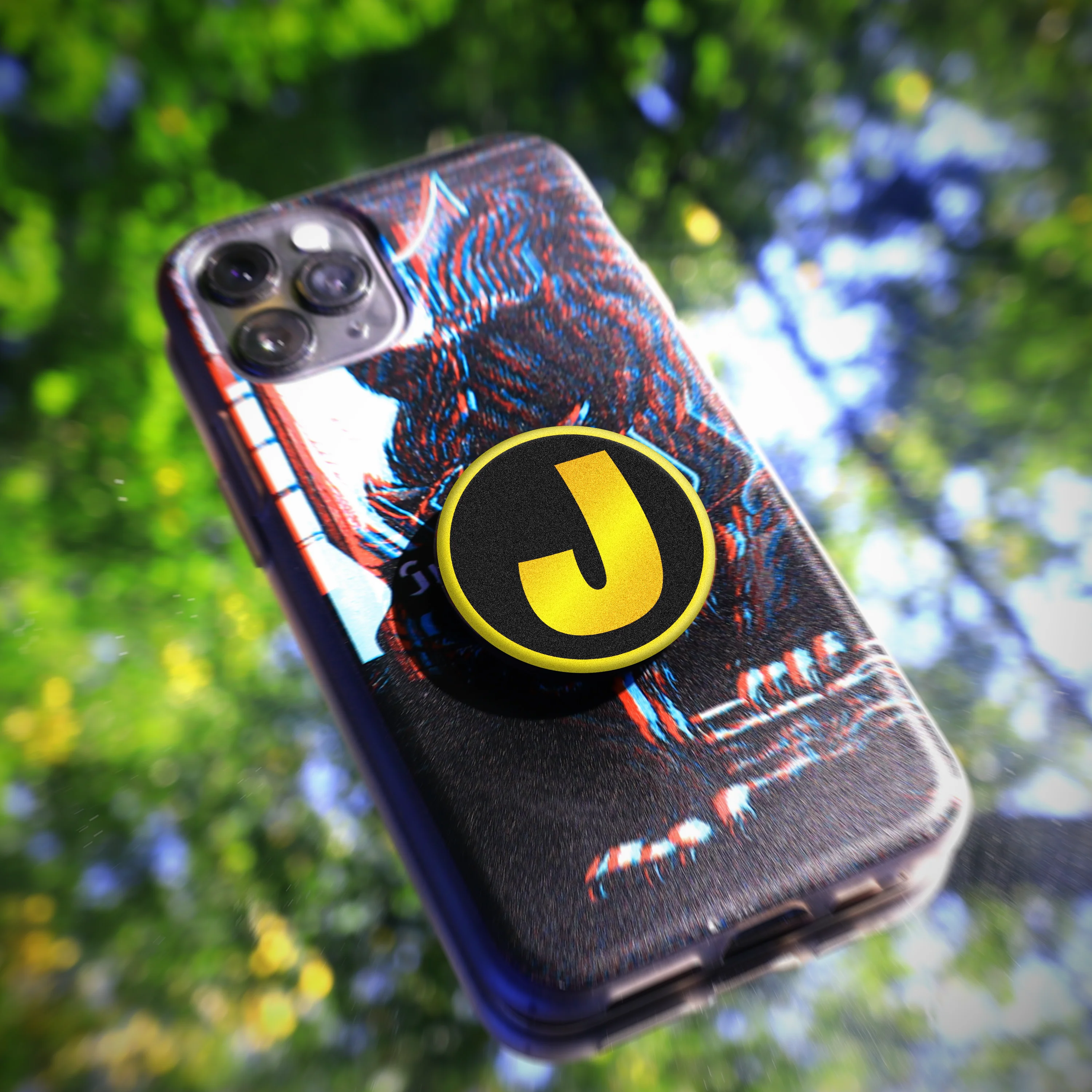 GoldenJ Logo Popholder