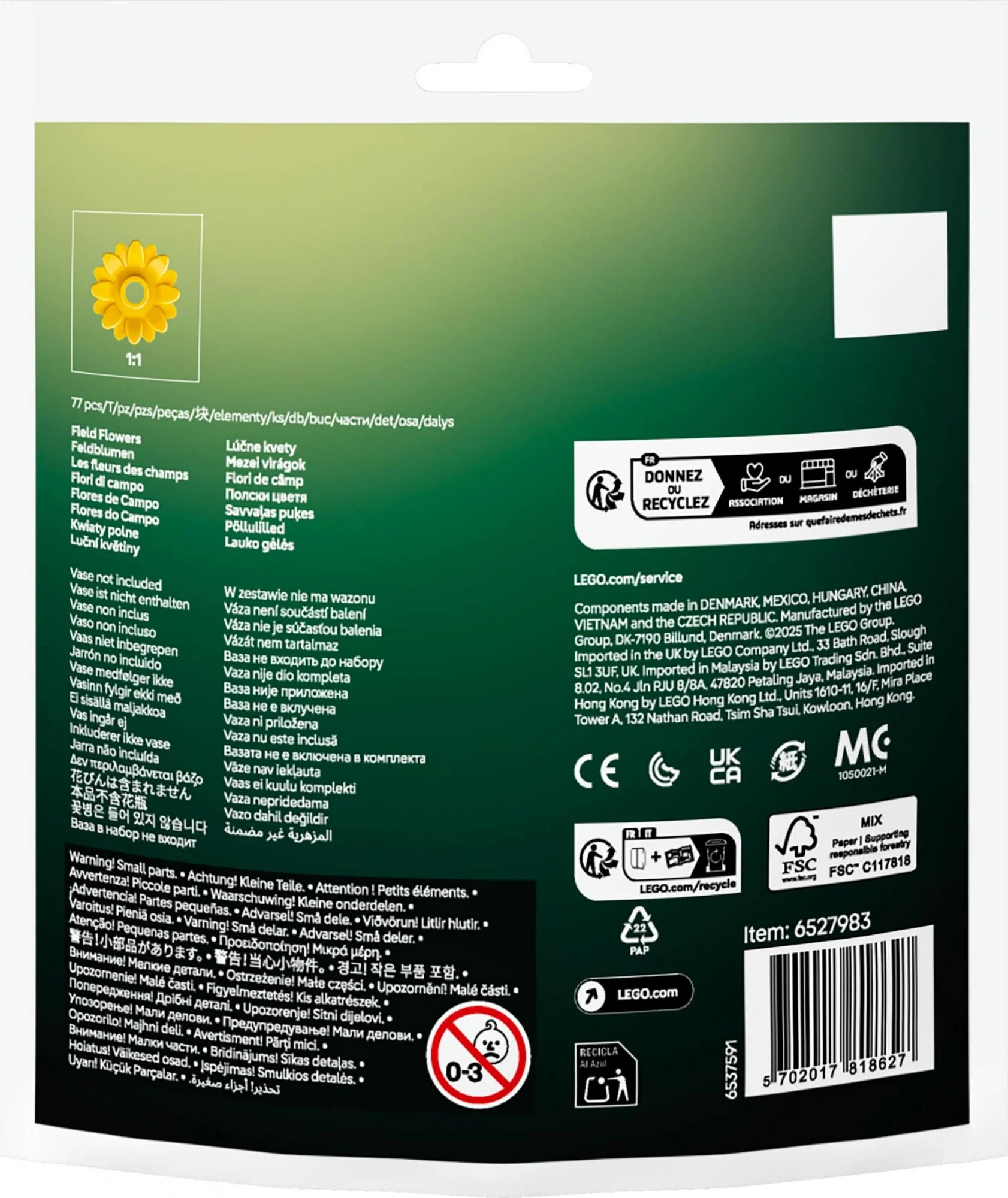 LEGO 30701 Botanicals Field Flowers