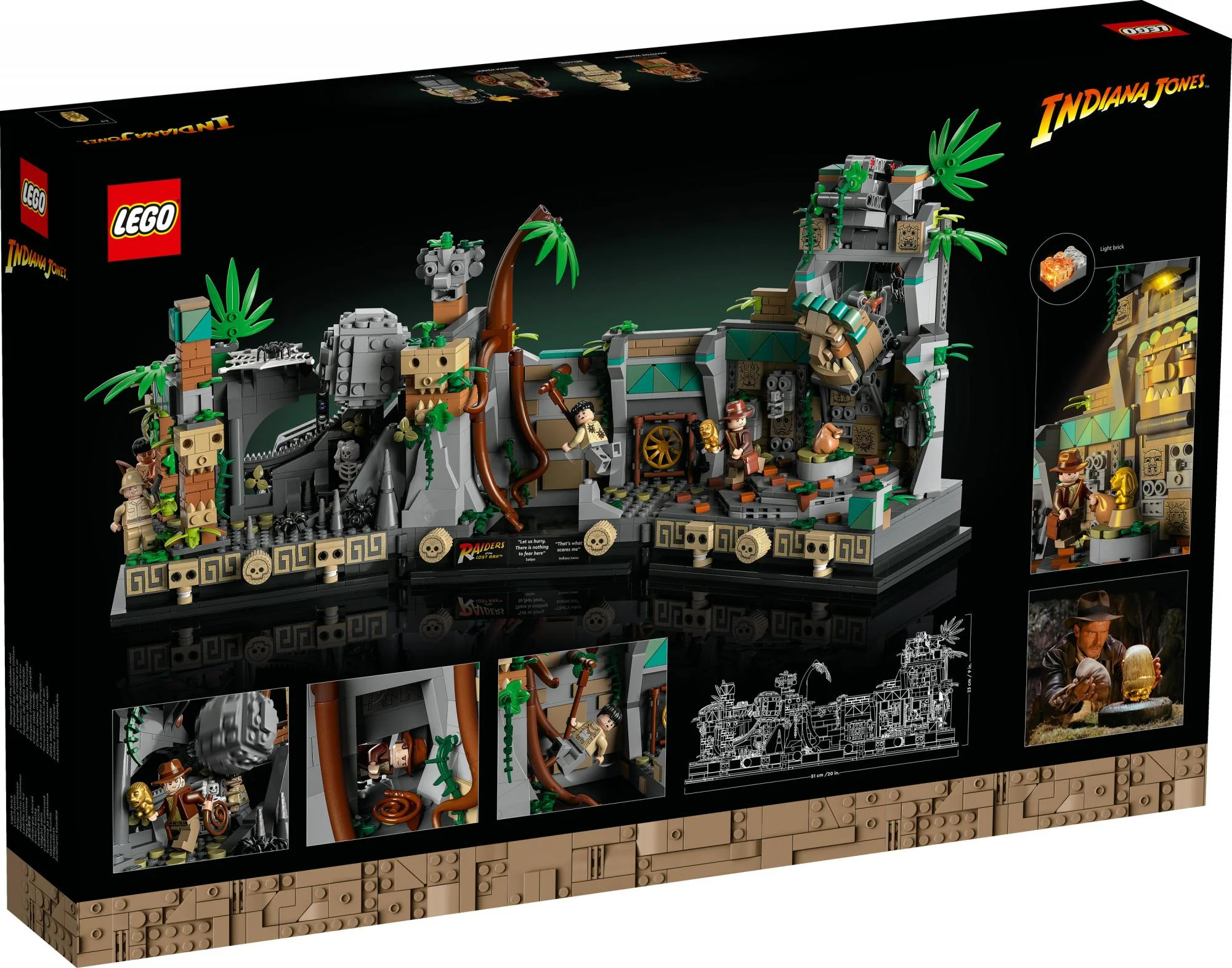 LEGO 77015 Indiana Jones Temple of the Golden Idol