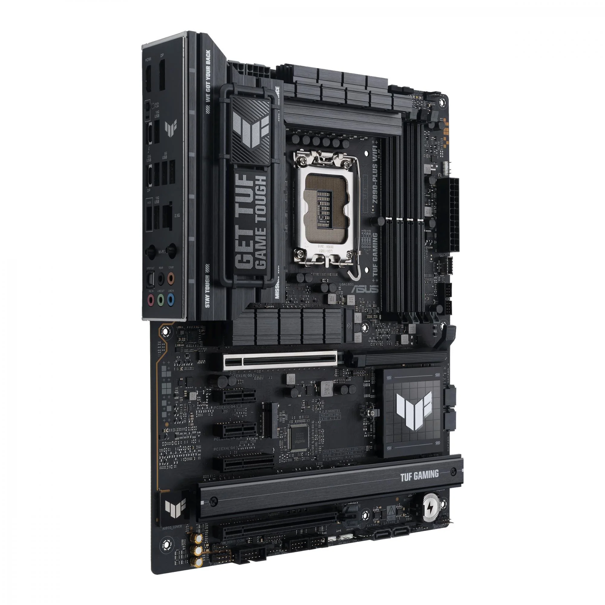ASUS TUF GAMING Z890-Plus WIFI ATX LGA1851 sokkel Intel Z890